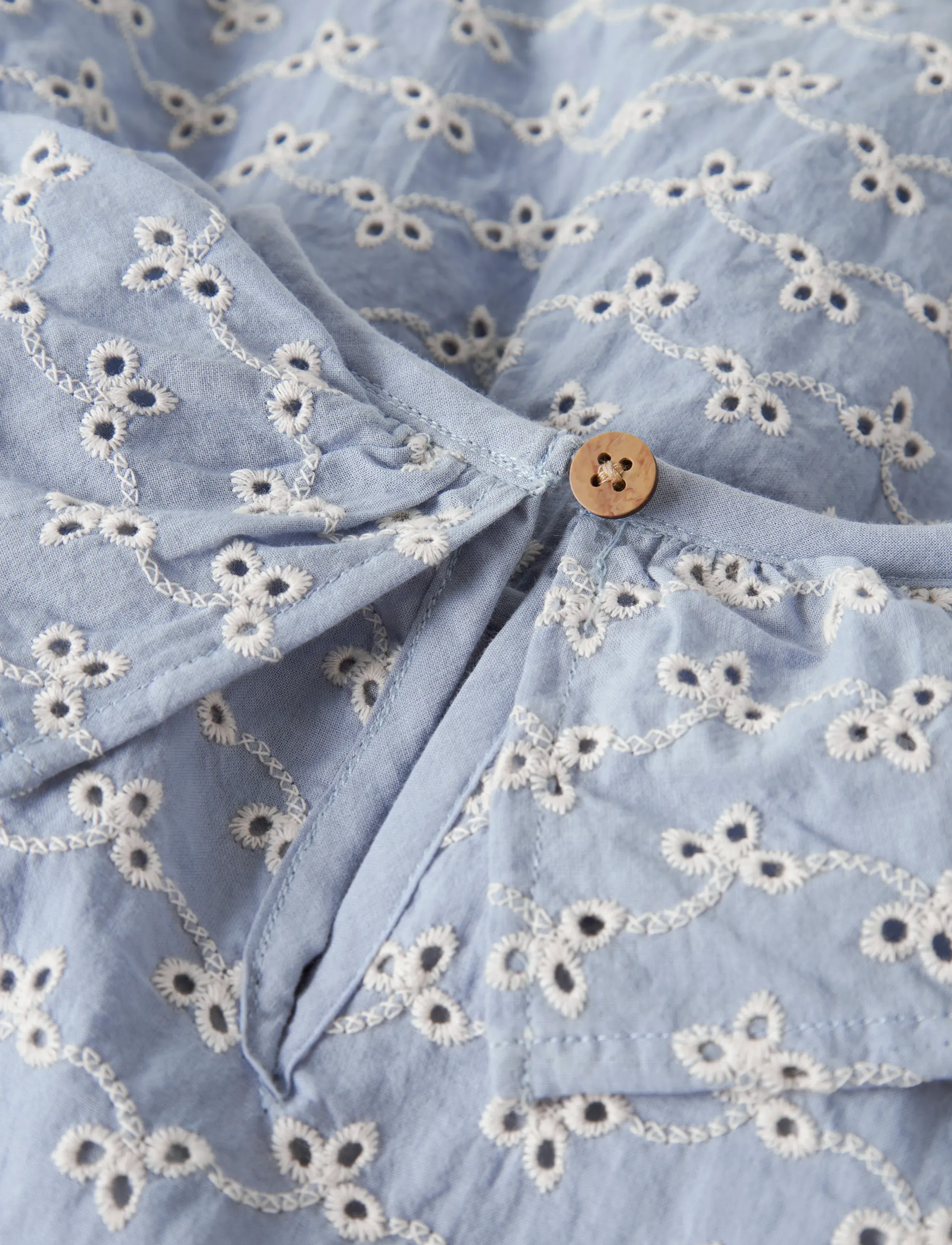 Lil'Atelier - NMFTESSIE LS LOOSE DRESS LIL - langärmelige freizeitkleider - zen blue - 3