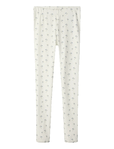 Lil'Atelier NMFGAYO SAG SLIM LEGGINGS LIL - Leggings - COCONUT MILK / cream