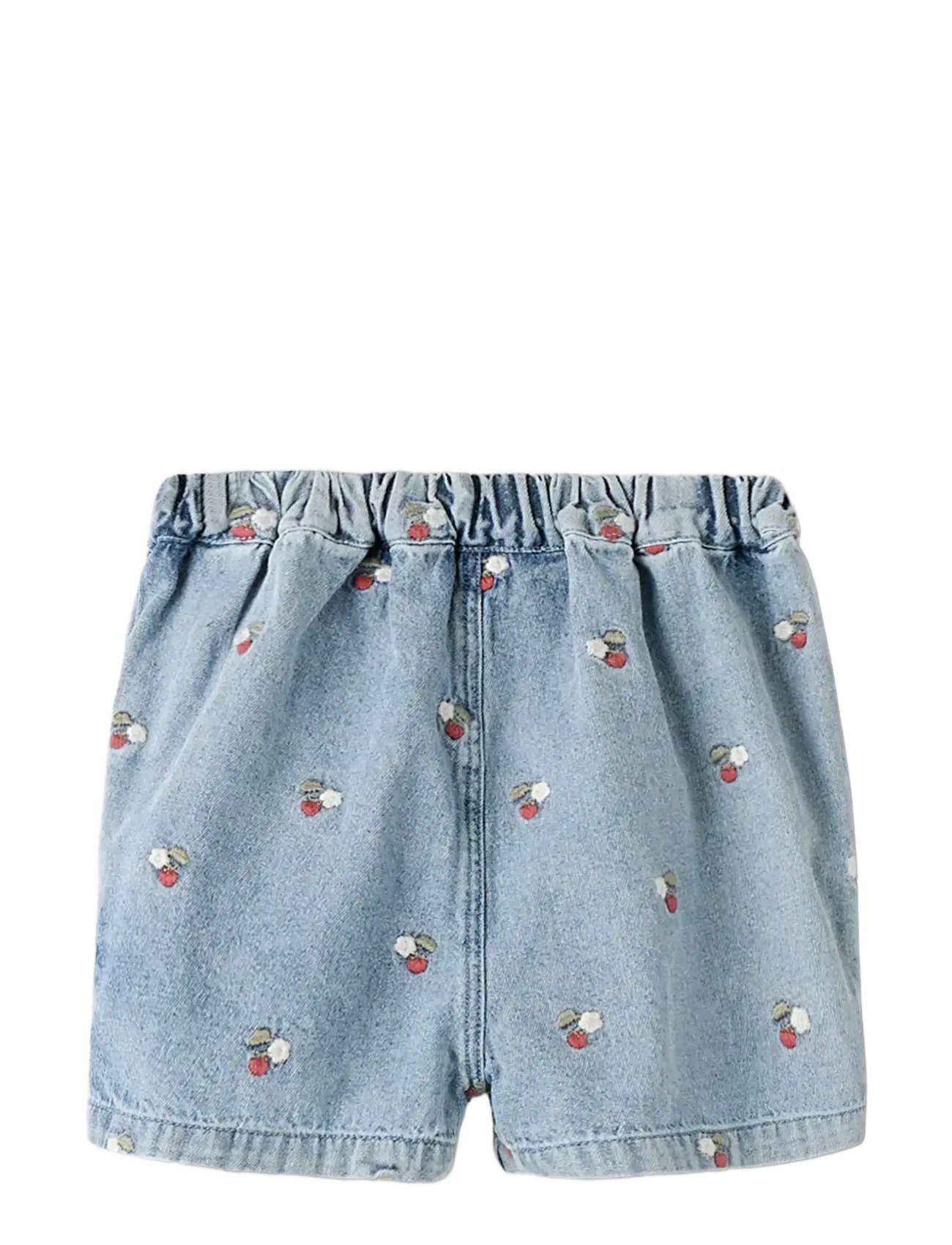 Lil'Atelier - NMFFUNDA LOOSE EMB SHORTS 2106-FD LIL - denim shorts - medium blue denim - 1