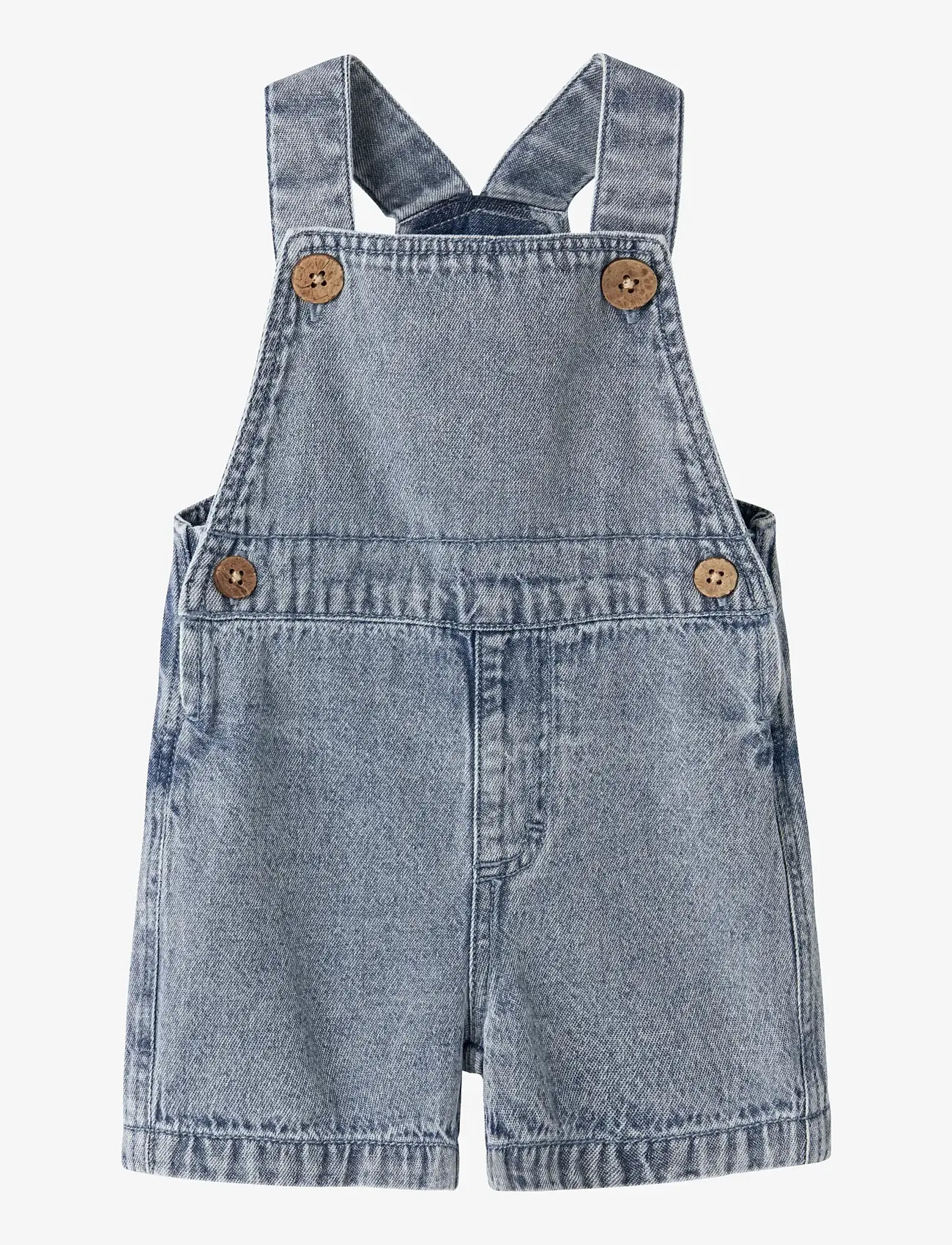 Lil'Atelier - NBMFUNDA LOOSE SHORTALL 5552-FD LIL - haalarit - medium blue denim - 0