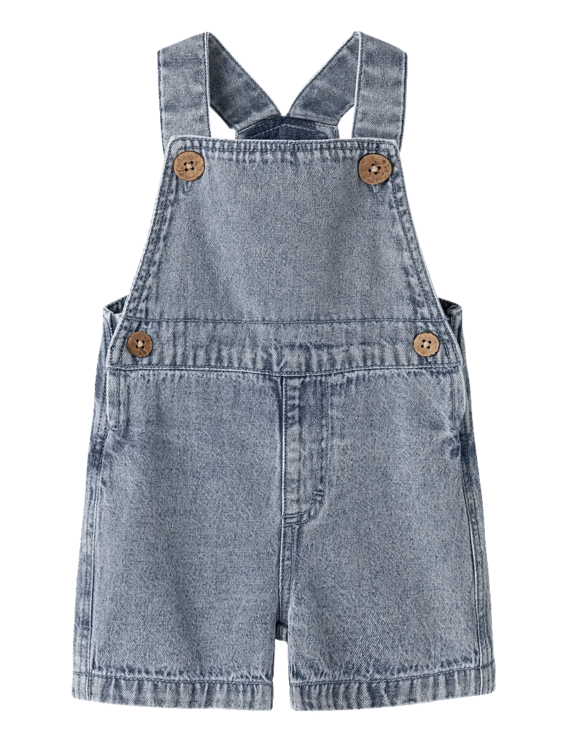 Lil'Atelier - NBMFUNDA LOOSE SHORTALL 5552-FD LIL - haalarit - medium blue denim - 0