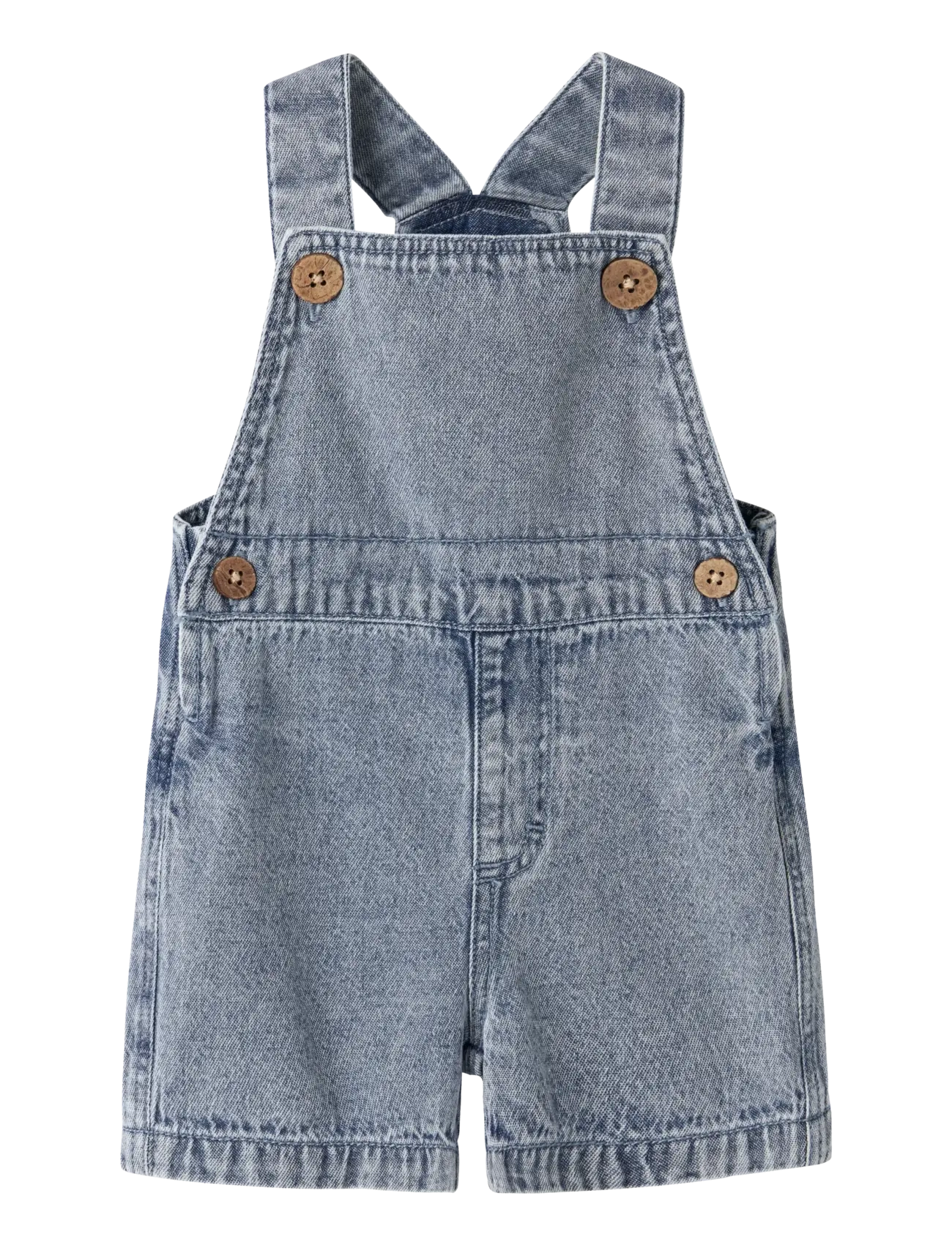 Lil'Atelier NBMFUNDA LOOSE SHORTALL 5552-FD LIL - Jumpsuits - MEDIUM BLUE DENIM / blue