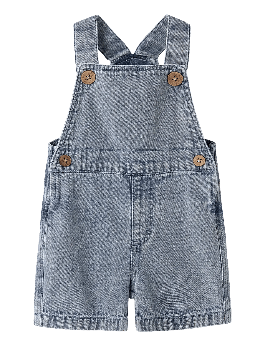 Lil'Atelier - NBMFUNDA LOOSE SHORTALL 5552-FD LIL - jumpsuits - medium blue denim - 0