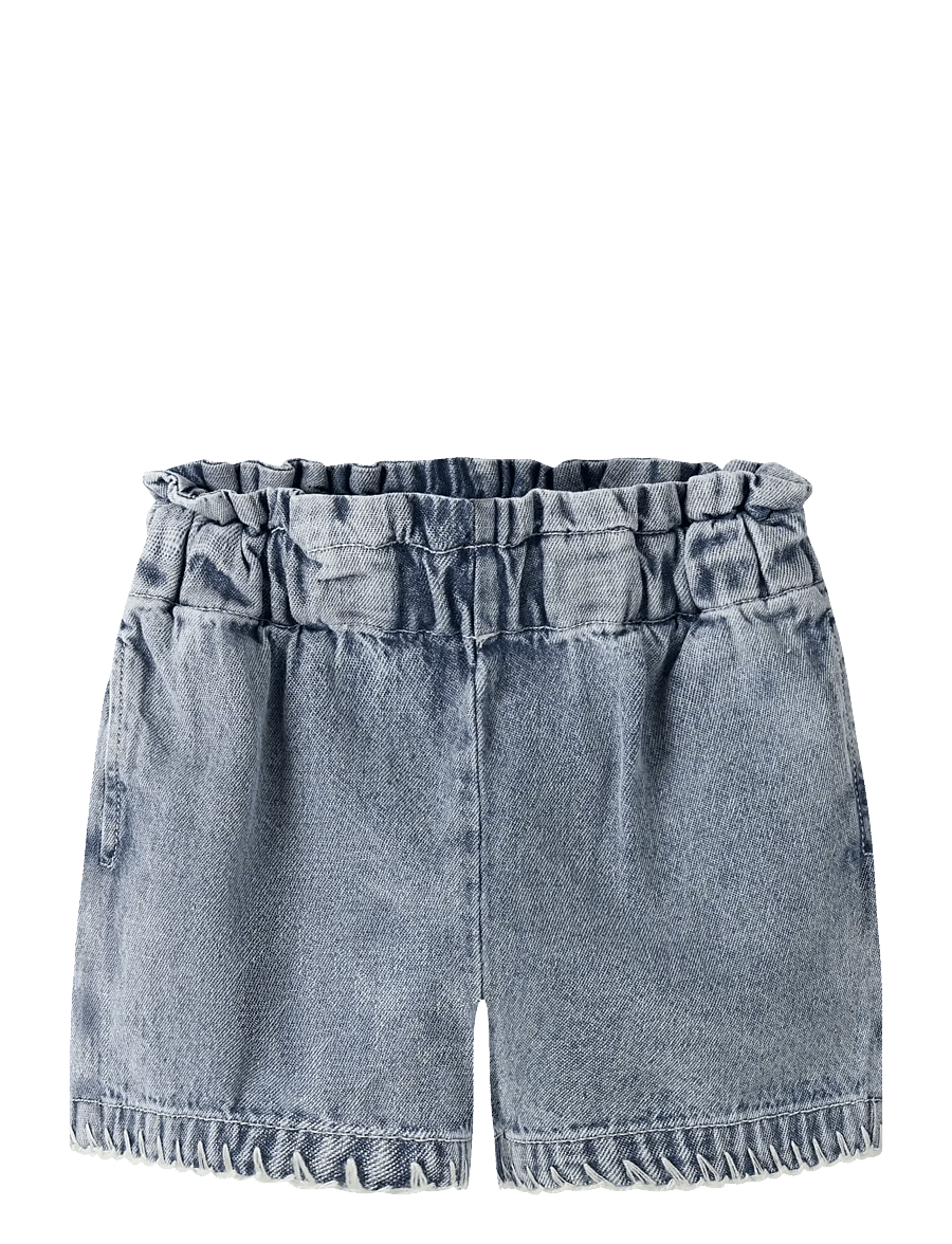 Lil'Atelier - NBFFUNDA LOOSE DNM SHORTS 5552-FD LIL - denimshorts - medium blue denim - 0