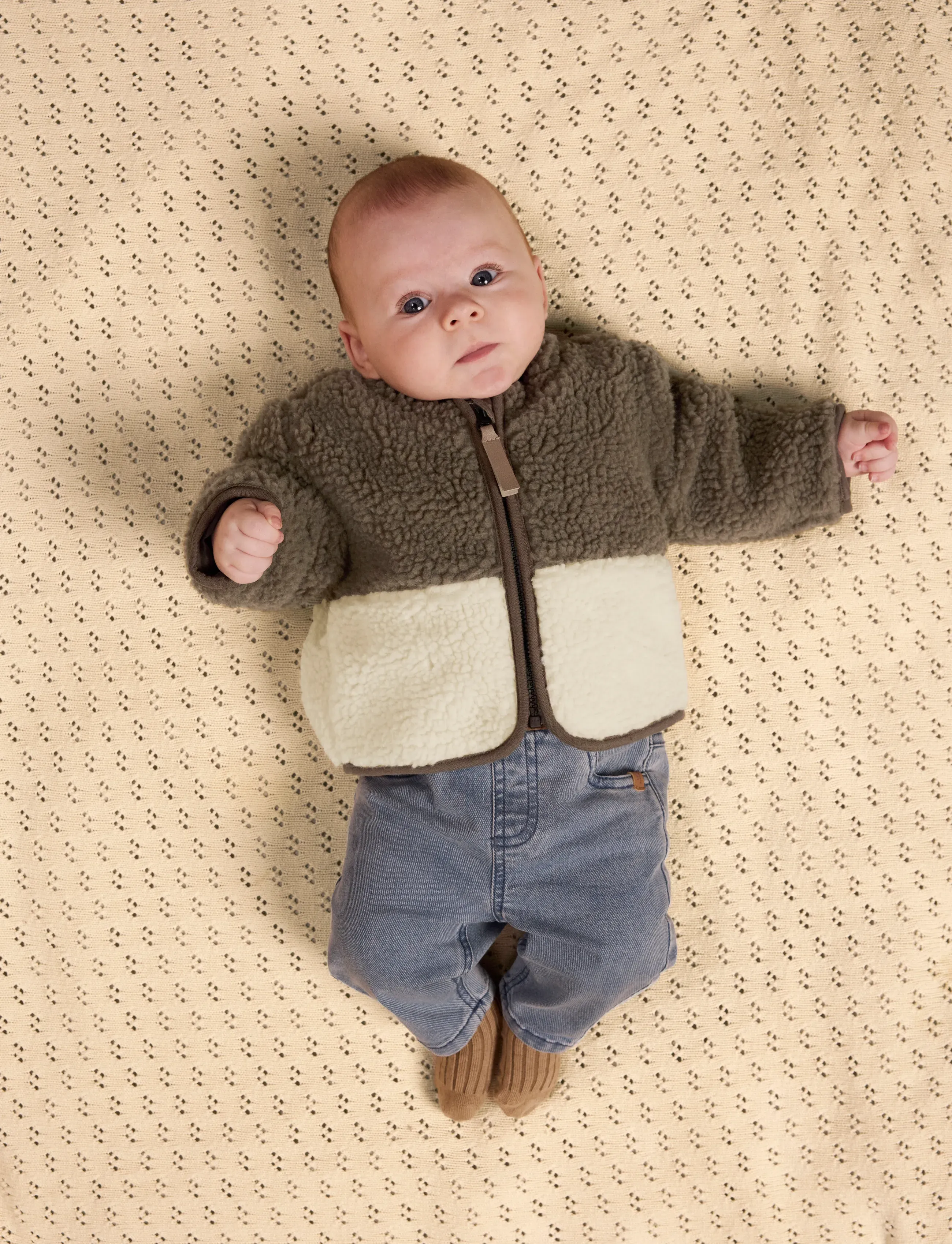 Lil'Atelier - NBMLAJO LOOSE JACKET LIL - fleecejakker - turtledove - 3