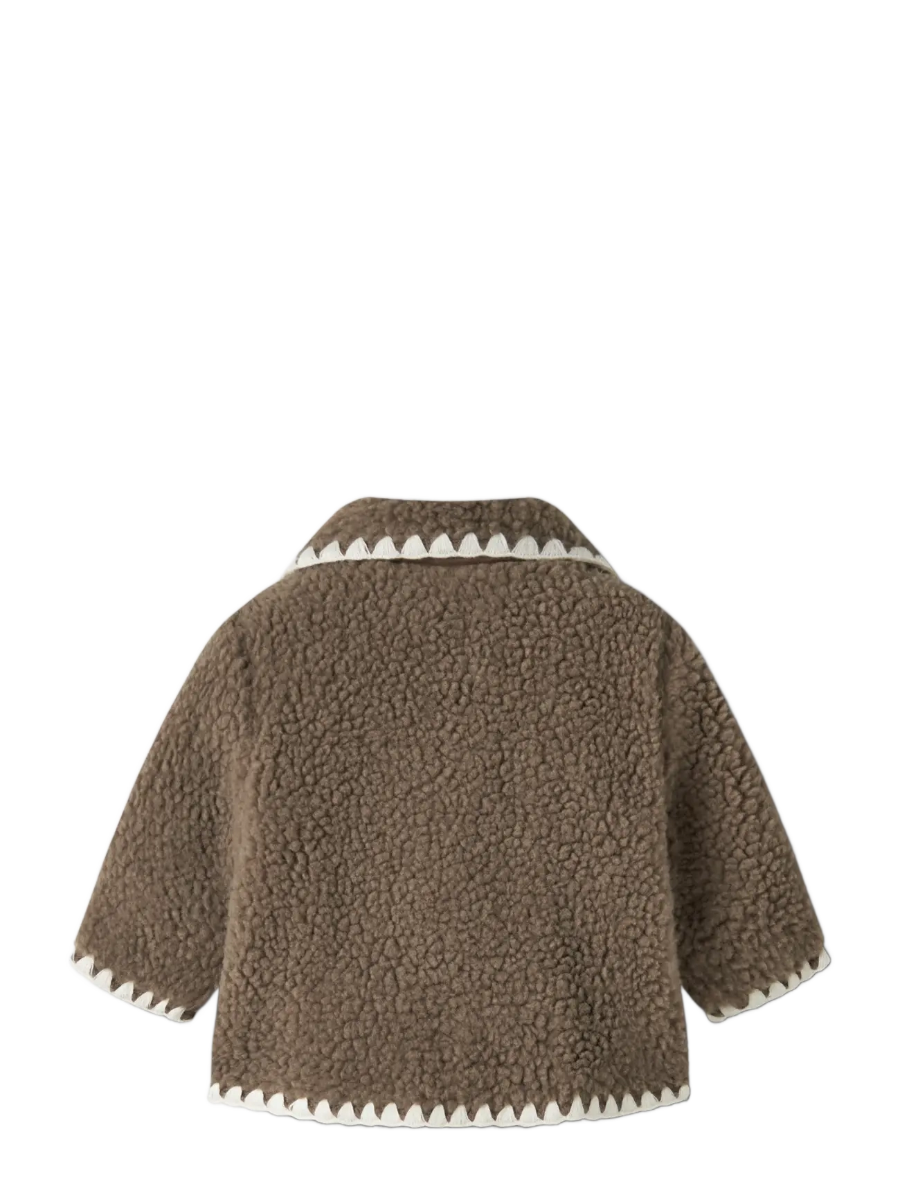 Lil'Atelier - NBFLAJO LOOSE JACKET LIL - fleecejakker - shitake - 1