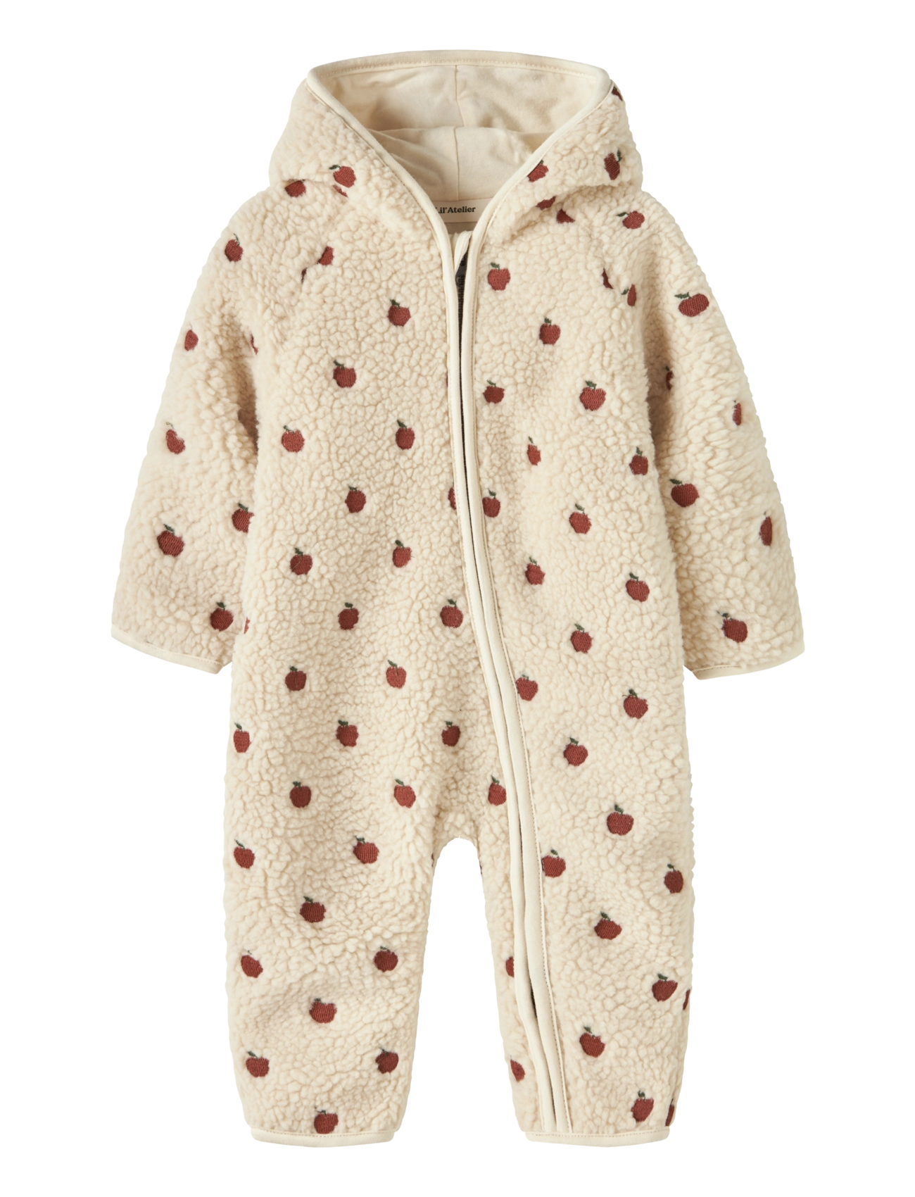 Lil'Atelier NBFNALO SIA LS LOOSE SUIT LIL - Fleece-Sets - TURTLEDOVE / cream