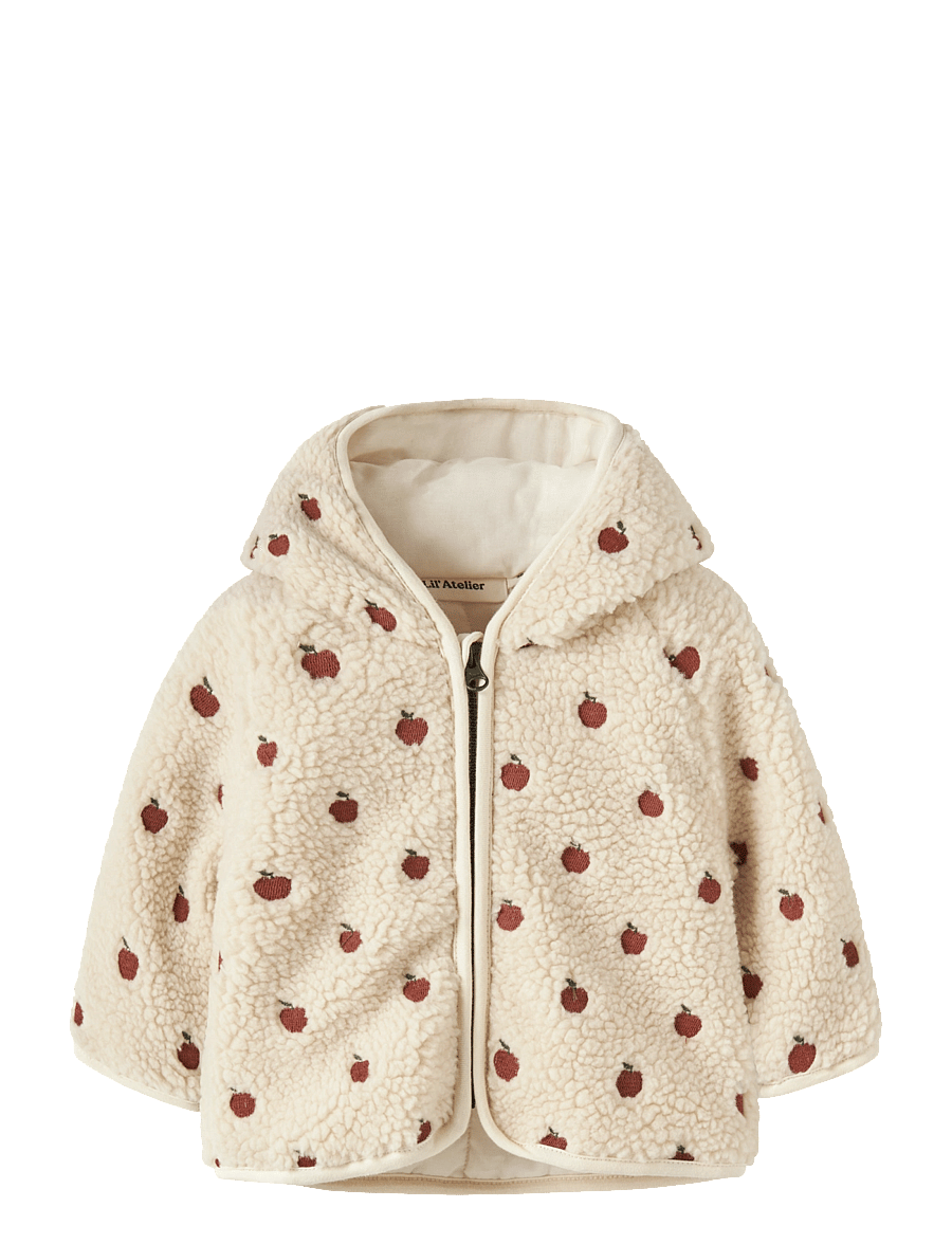 Lil'Atelier - NBFNALO SIA LOOSE SHERPA JACKET LIL - fleecejacken - turtledove - 0