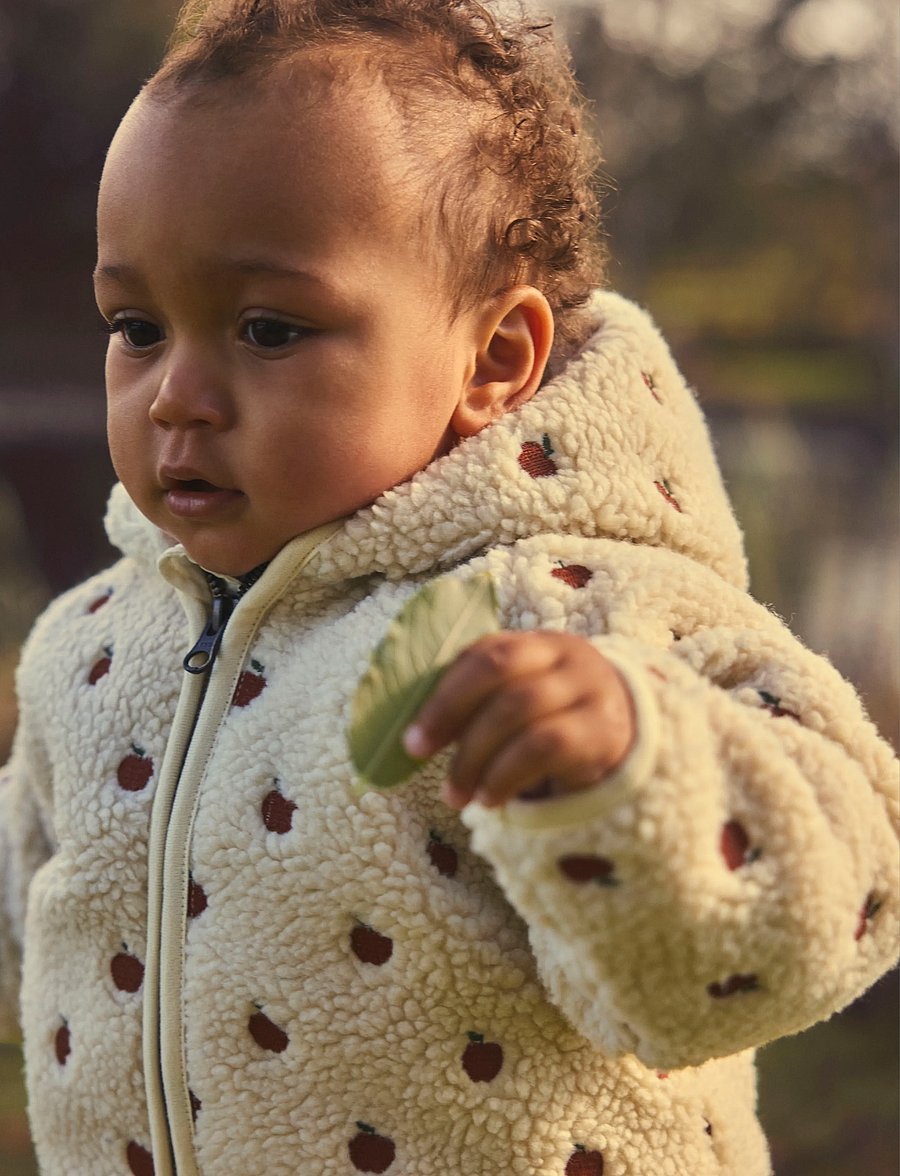 Lil'Atelier - NBFNALO SIA LOOSE SHERPA JACKET LIL - fleecejacken - turtledove - 2