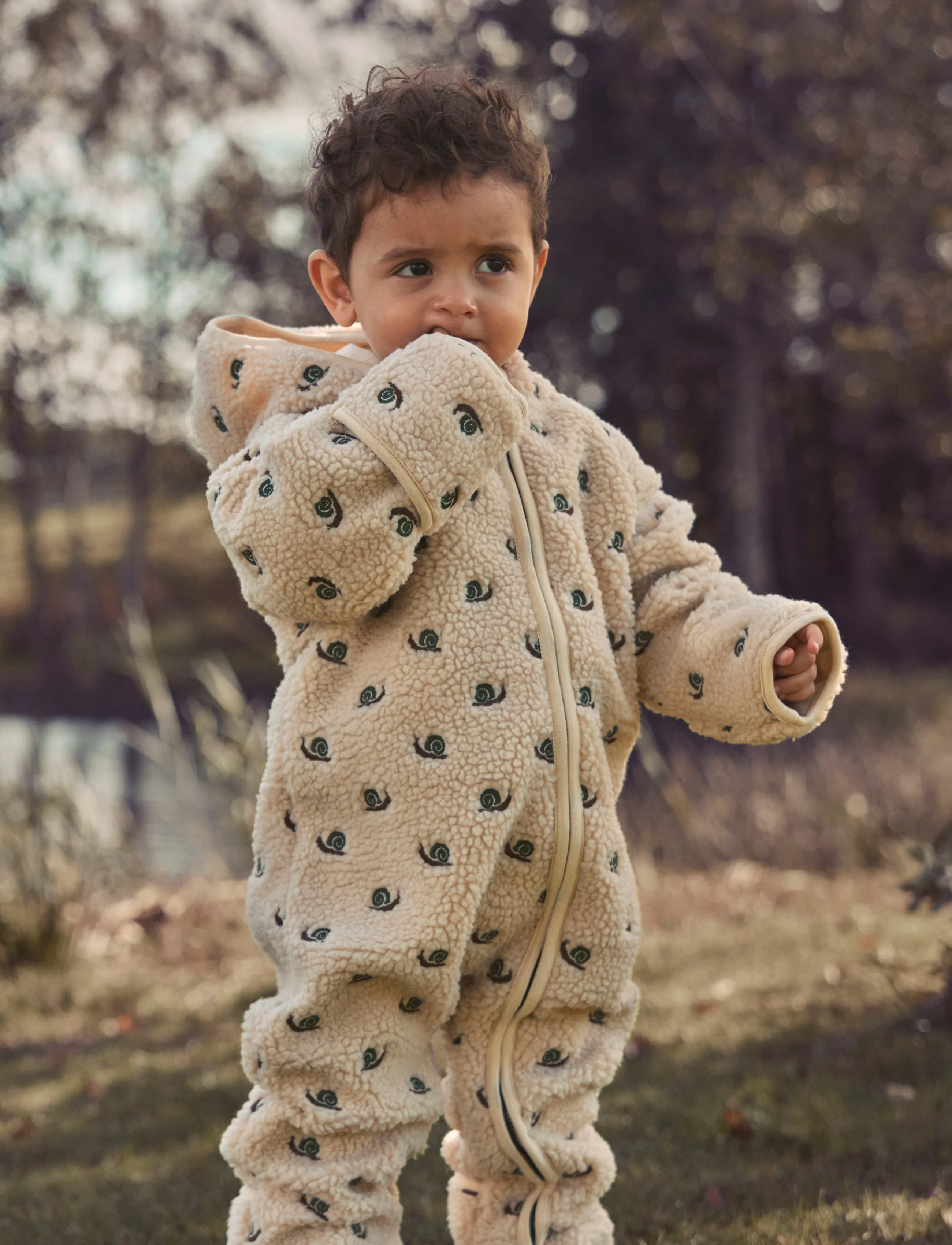 Lil'Atelier - NBMNALO SUI LS LOOSE SUIT LIL - fleece-sets - turtledove - 3