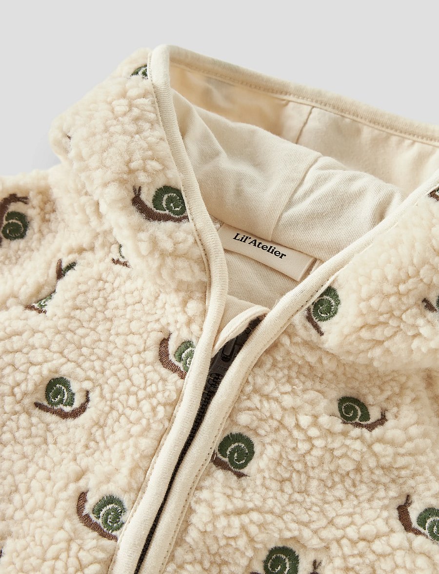 Lil'Atelier - NBMNALO SUI LS LOOSE SUIT LIL - fleece-sets - turtledove - 5