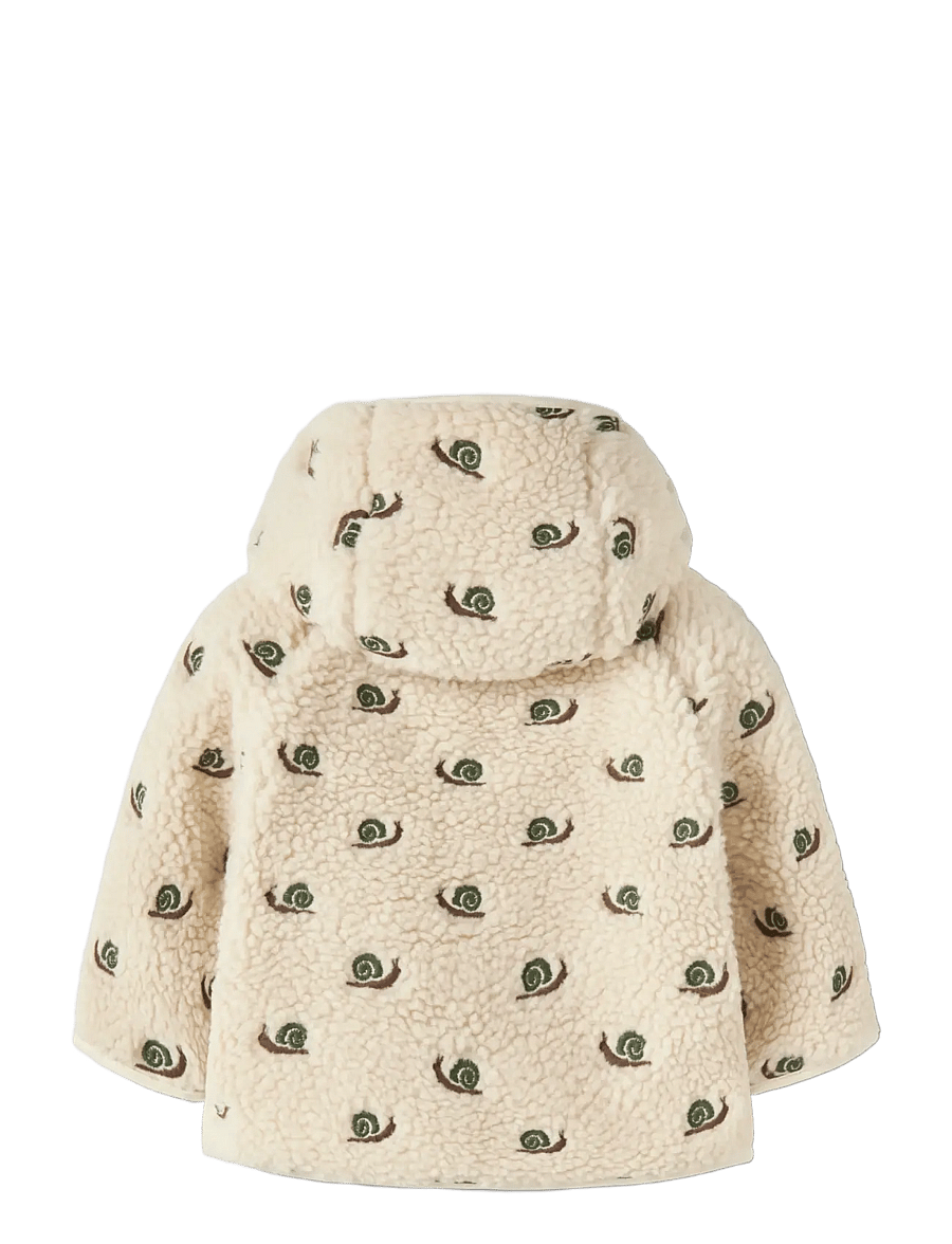 Lil'Atelier - NBMNALO SUI LOOSE SHERPA JACKET LIL - fleecejacken - turtledove - 1
