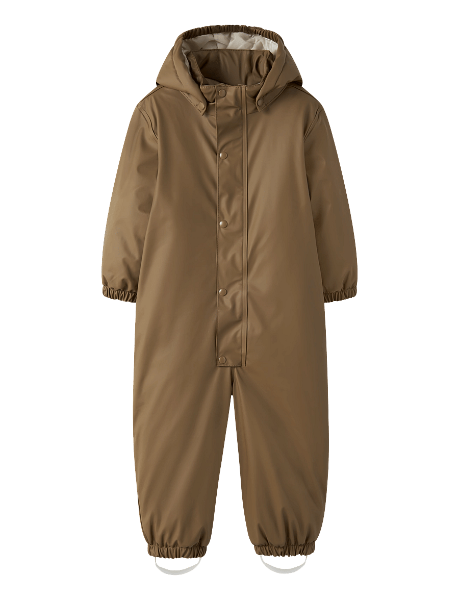 Lil'Atelier - NMNLADRY10 PAD SNOWSUIT FO LIL - thermo coveralls - kangaroo - 0