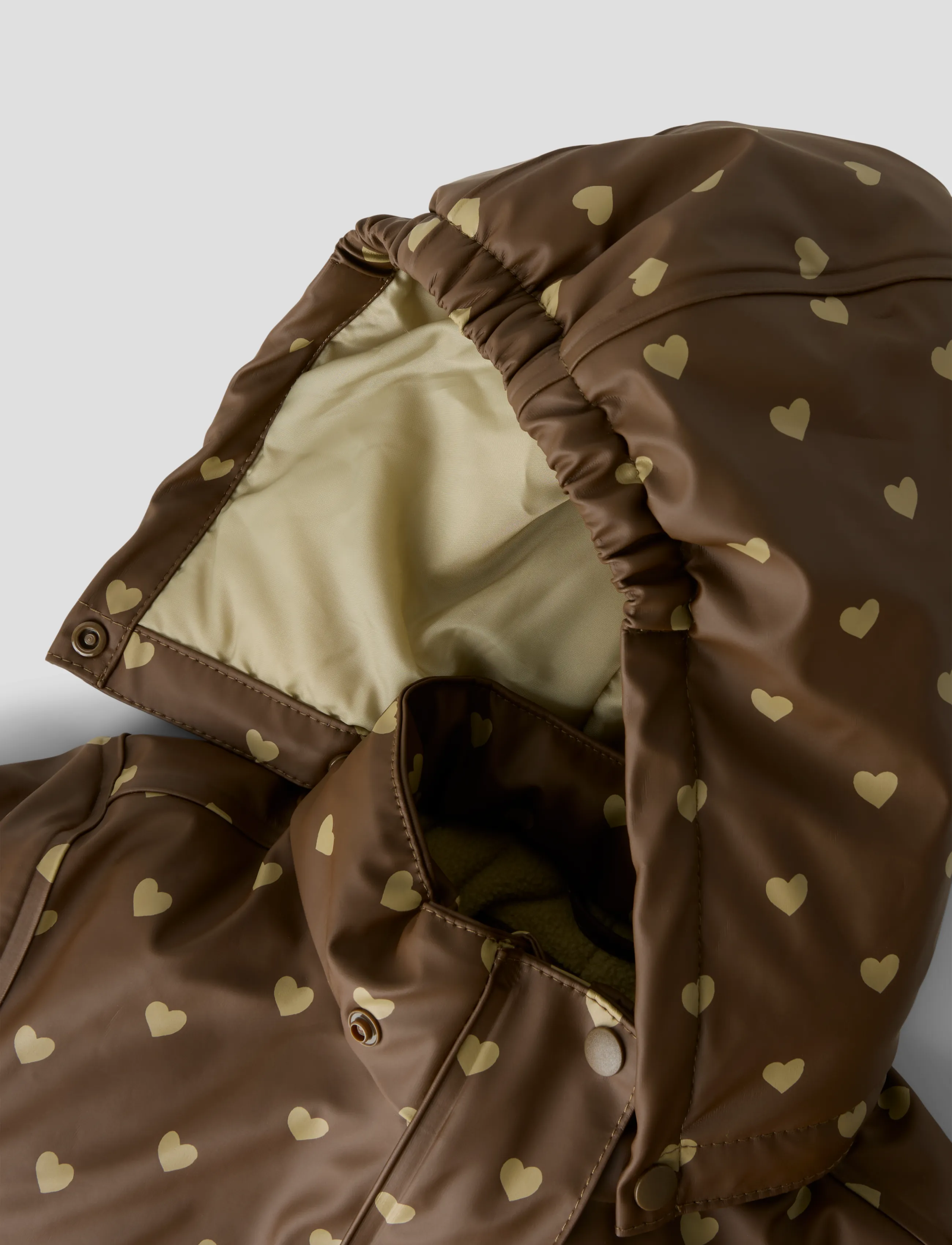 Lil'Atelier - NMFLADRY10 PAD SNOWSUIT AOP FO LIL - schneeanzug - dark earth - 3