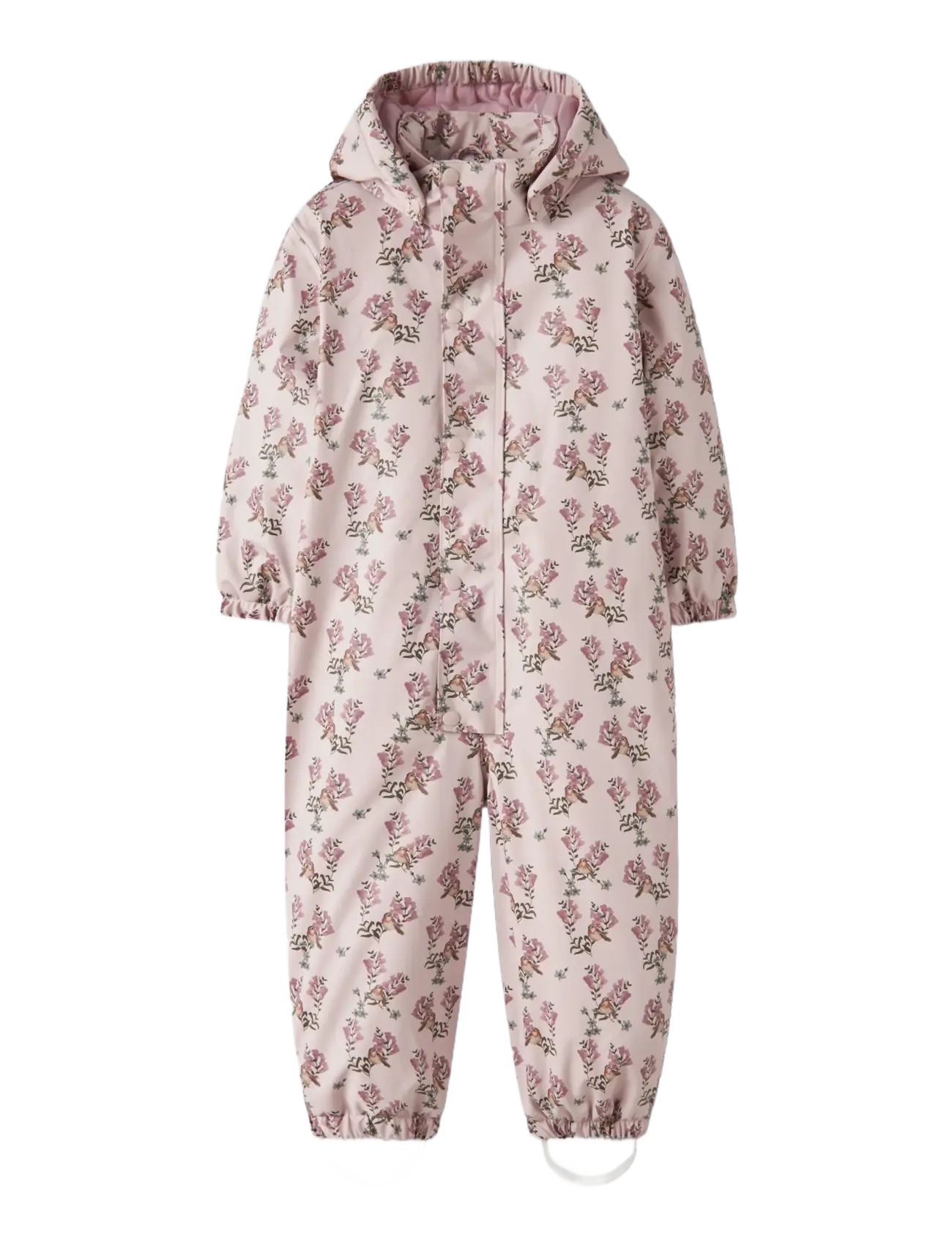 Lil'Atelier - NMFLADRY10 PAD SNOWSUIT AOP FO LIL - talvekombed - hushed violet - 2