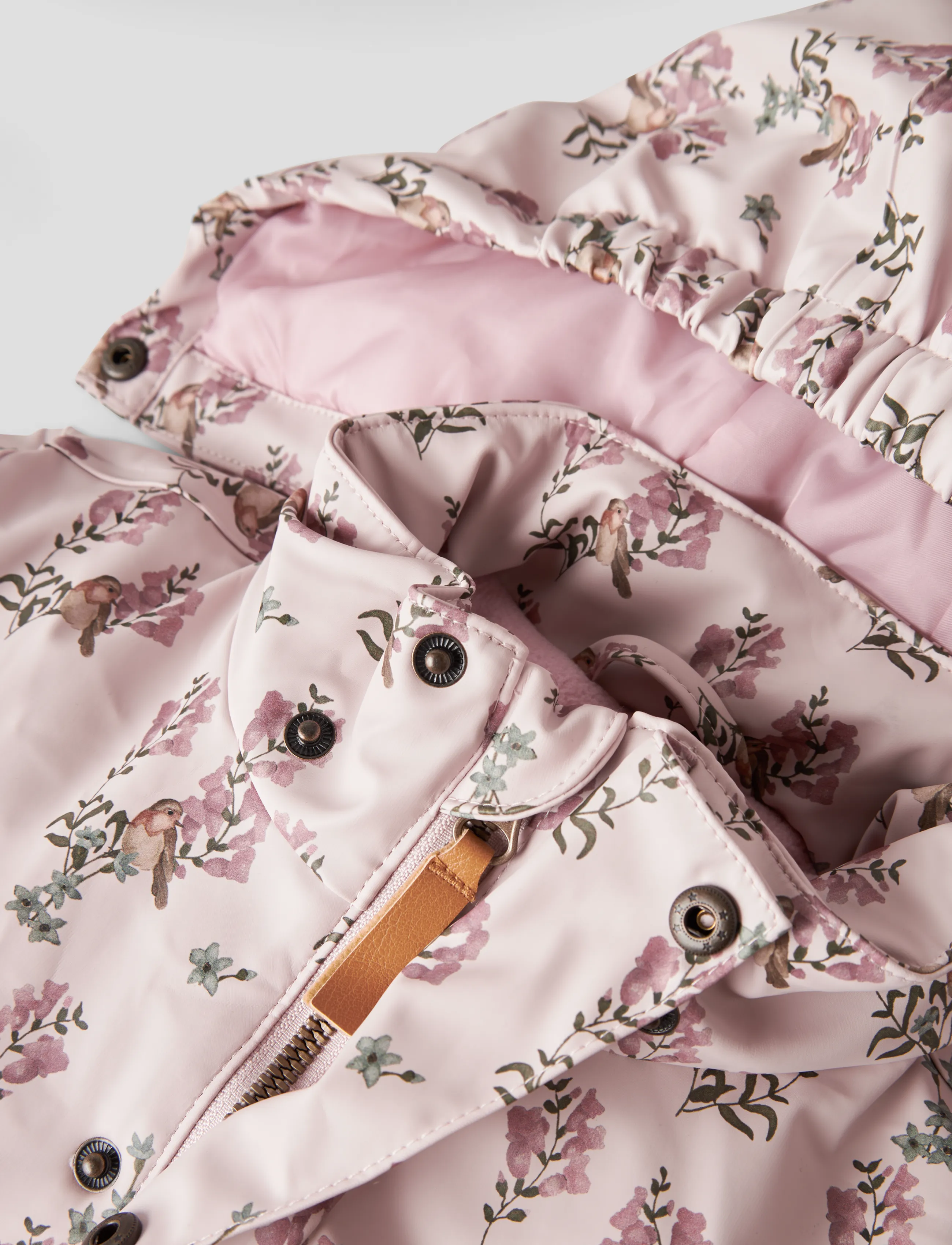 Lil'Atelier - NMFLADRY10 PAD SNOWSUIT AOP FO LIL - talvekombed - hushed violet - 5