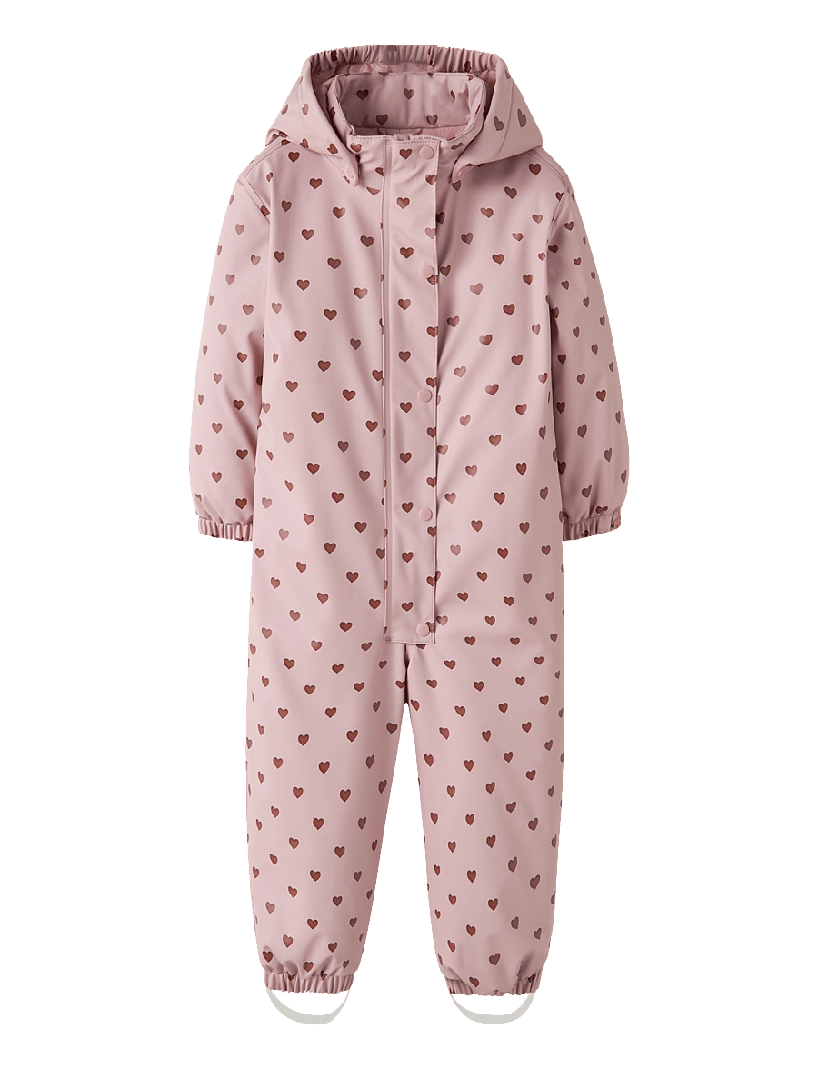 Lil'Atelier - NMFLADRY10 PAD SNOWSUIT AOP FO LIL - schneeanzug - zephyr - 0