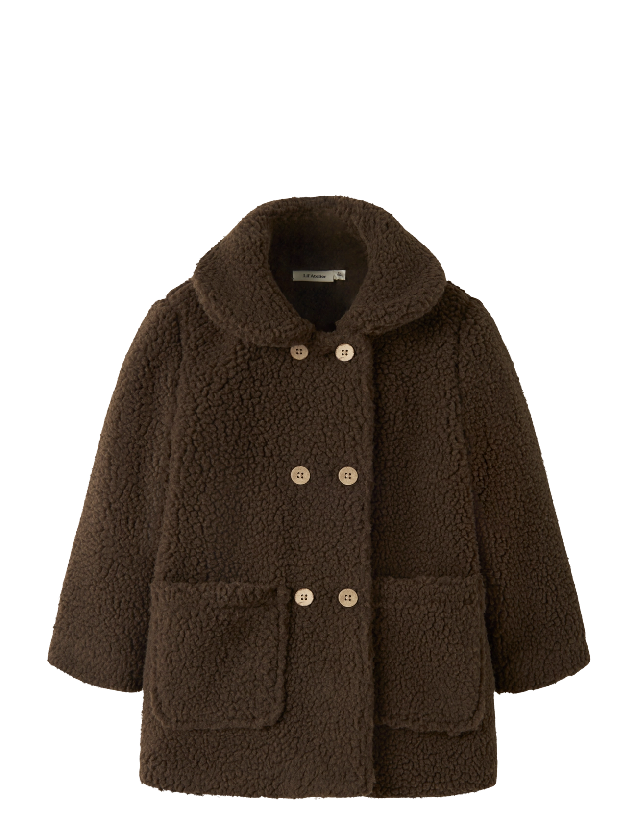 Lil'Atelier NMFNALO LOOSE LONG JACKET LIL - New Arrivals - DARK EARTH / brown