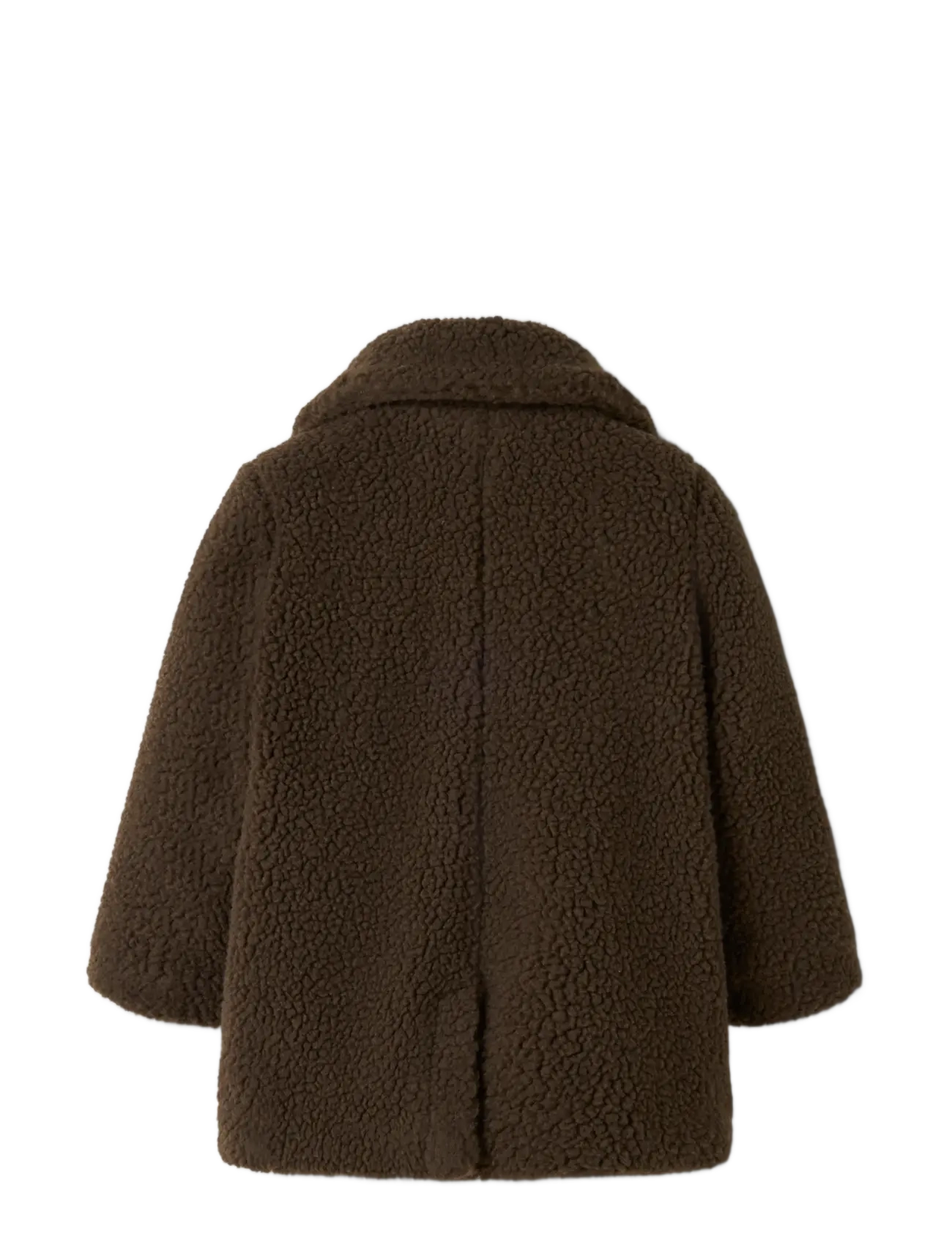 Lil'Atelier - NMFNALO LOOSE LONG JACKET LIL - fleece jackets - dark earth - 1
