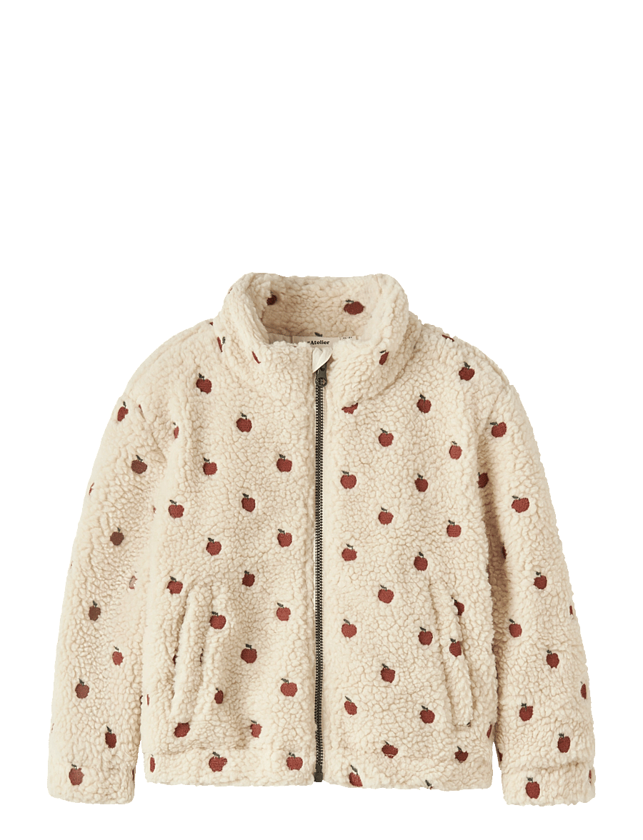 Lil'Atelier - NMFNALO SIA SHERPA LOOSE JACKET LIL - fleecejacken - turtledove - 0