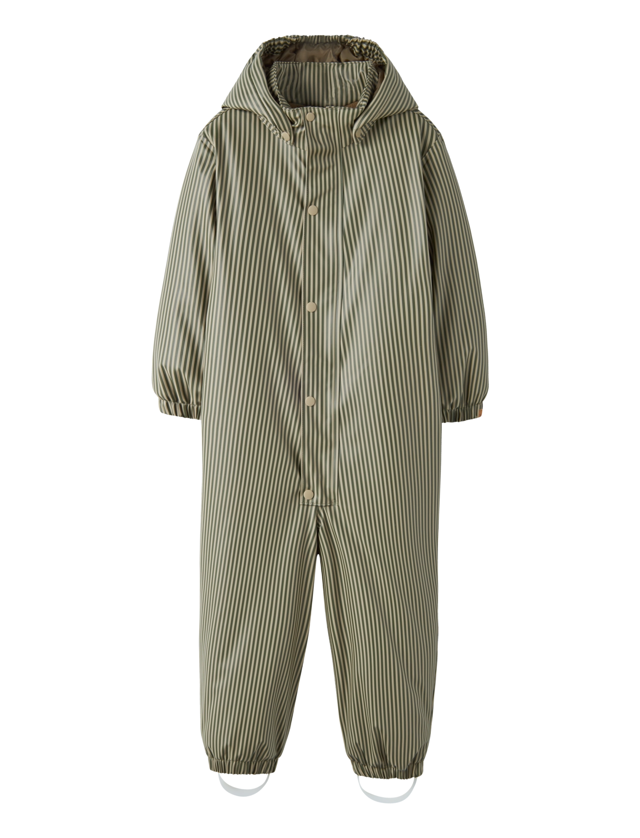 Lil'Atelier NMMLADRY10 PAD SNOWSUIT AOP FO LIL - New Arrivals - TWILL / khaki/green