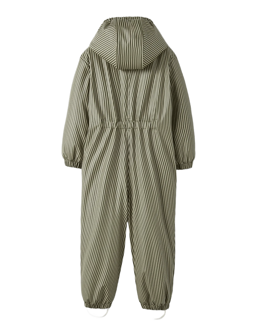 Lil'Atelier - NMMLADRY10 PAD SNOWSUIT AOP FO LIL - termokombinesoonid - twill - 1