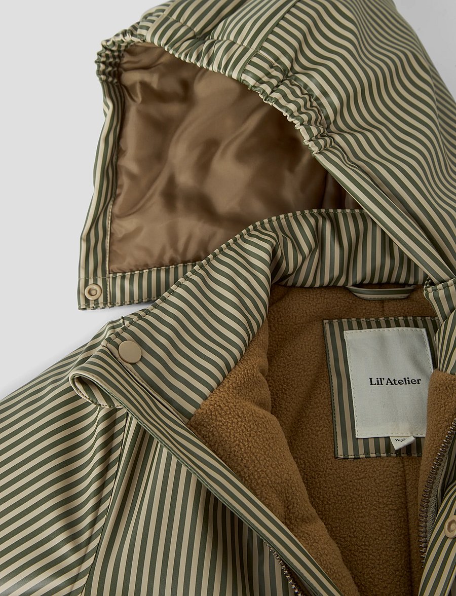 Lil'Atelier - NMMLADRY10 PAD SNOWSUIT AOP FO LIL - termokombinesoonid - twill - 3