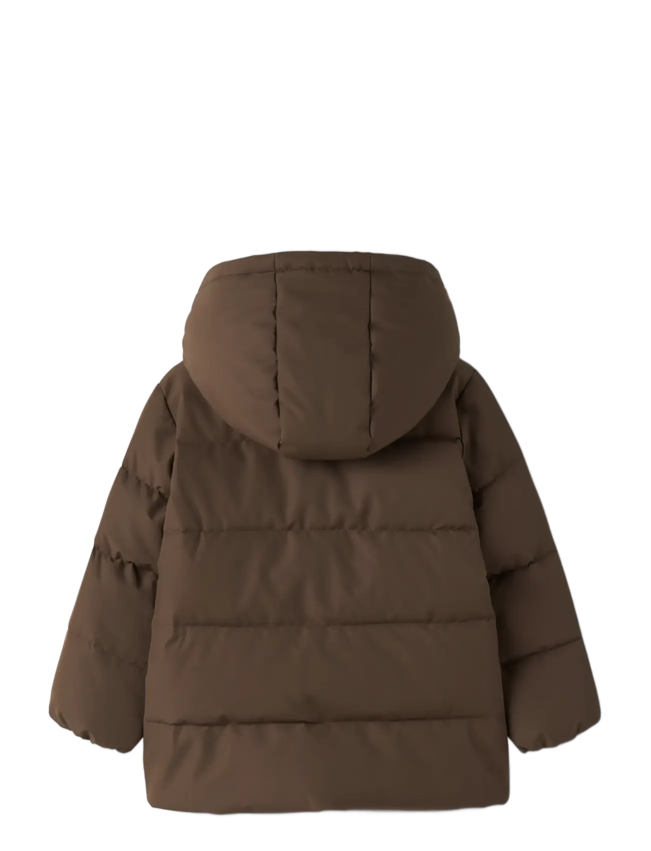 Lil'Atelier - NMMLAMEDOW03 PUFFER JKT FO LIL - winter jackets - dark earth - 1