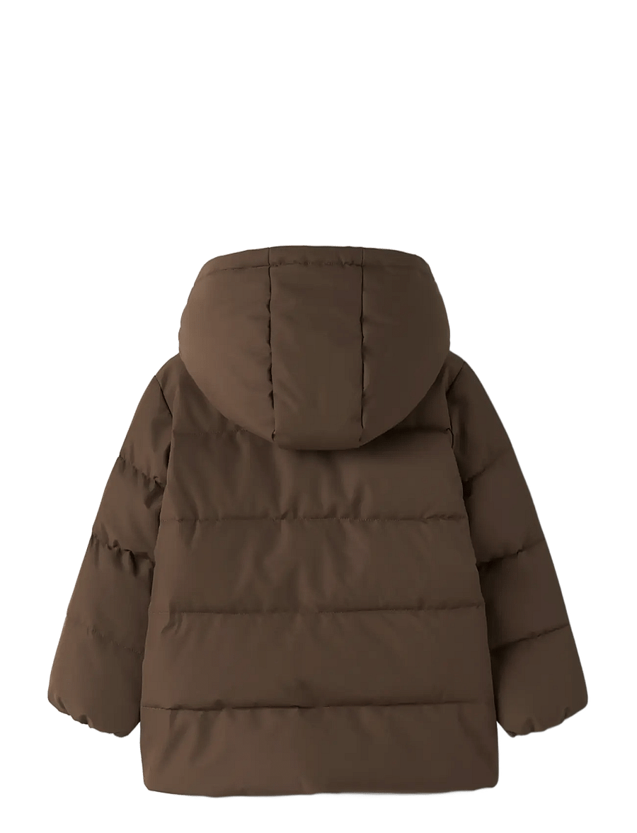Lil'Atelier - NMMLAMEDOW03 PUFFER JKT FO LIL - winterjacke - dark earth - 1