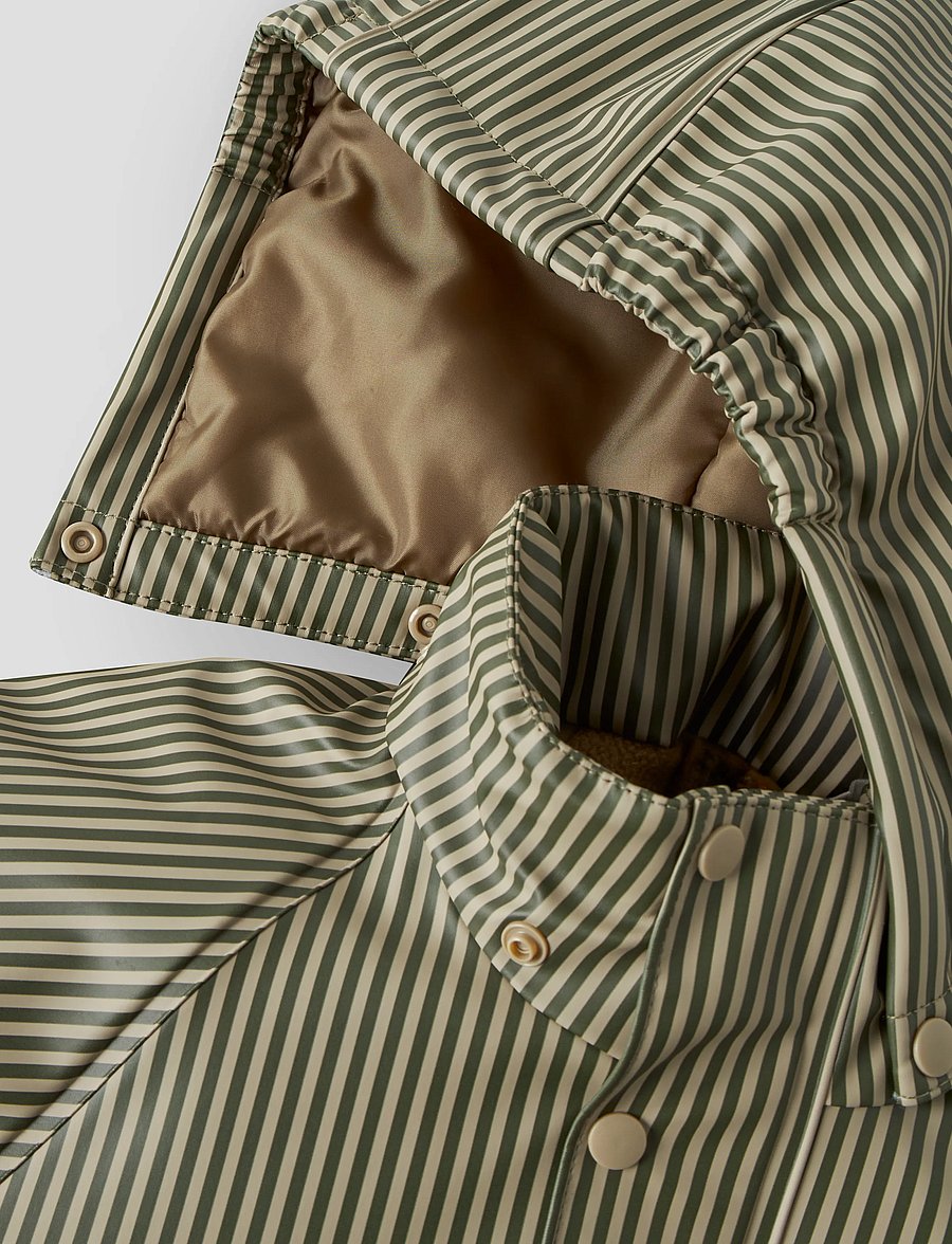 Lil'Atelier - NMMLADRY10 PAD RAIN SET AOP FO1 LIL - regensets - twill - 4