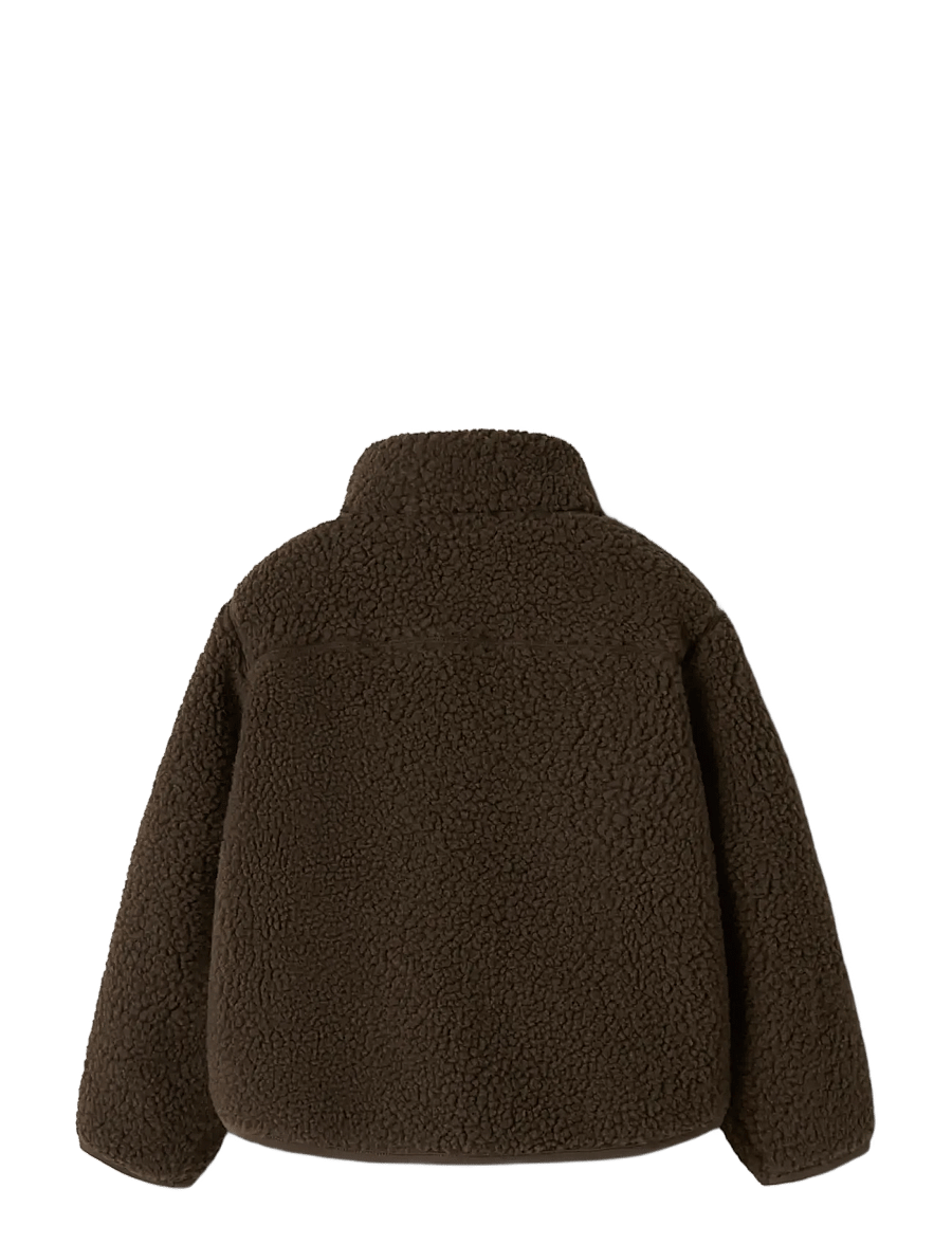 Lil'Atelier - NMMNALO NIO LOOSE JACKET LIL - fliisjakid - dark earth - 1