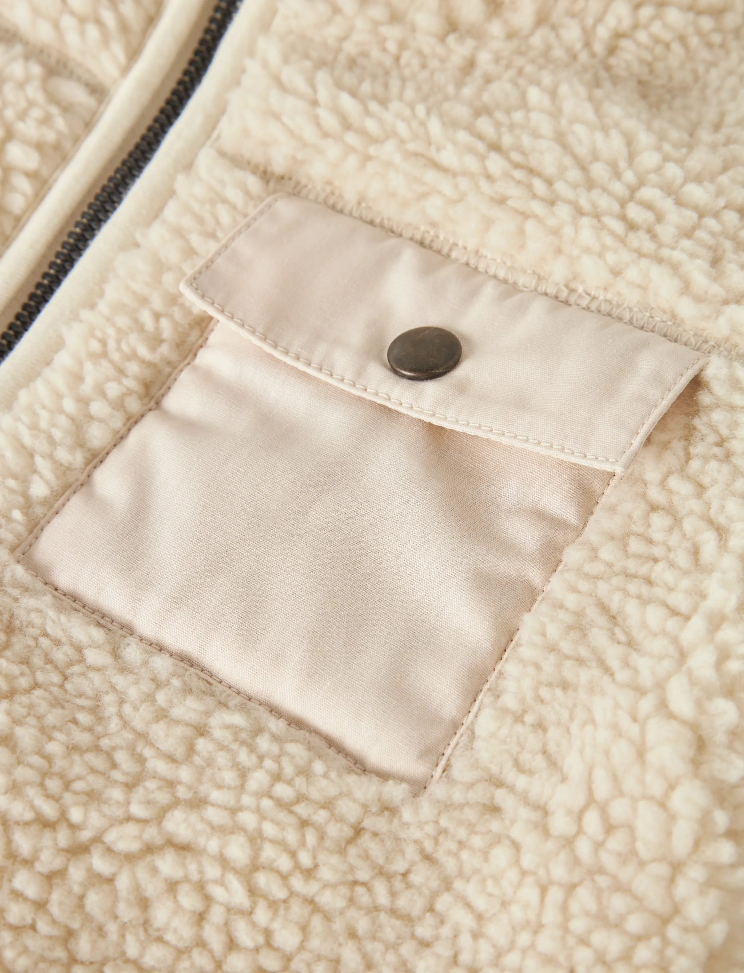 Lil'Atelier - NMMNALO NIO LOOSE JACKET LIL - fleece jackets - turtledove - 2