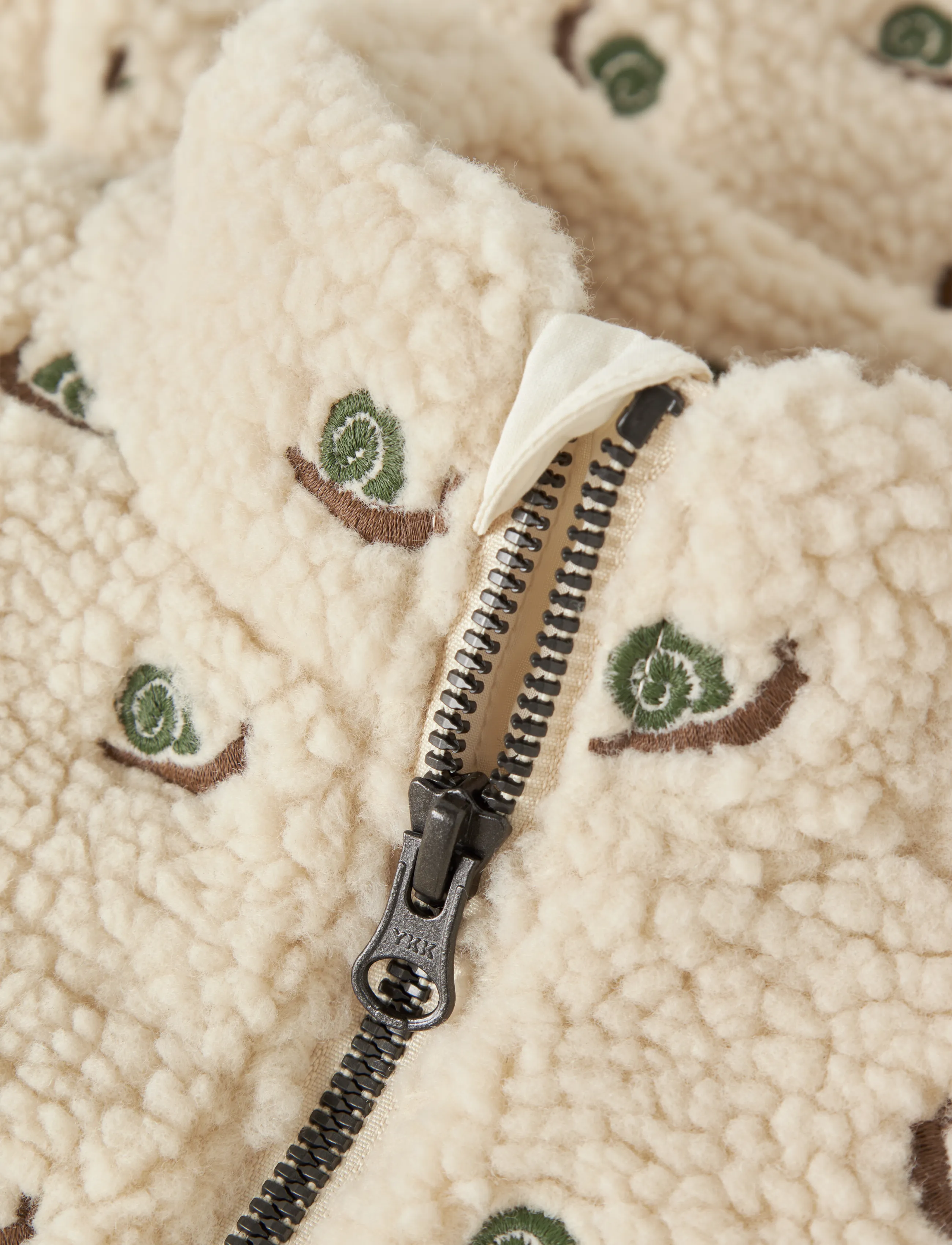 Lil'Atelier - NMMNALO SUI SHERPA LOOSE JACKET LIL - fleecejacken - turtledove - 4