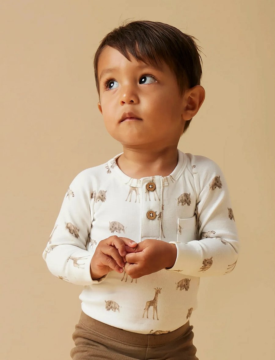Lil'Atelier - NBMGAYO ELM LS SLIM BODY LIL NOOS - langærmede heldragter - coconut milk - 3
