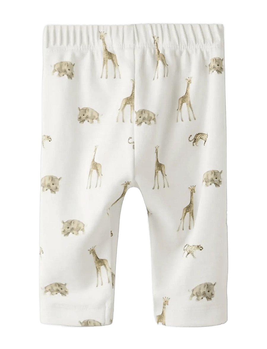 Lil'Atelier - NBMGAYO ELO LOOSE PANT LIL NOOS - babybukser - coconut milk - 2