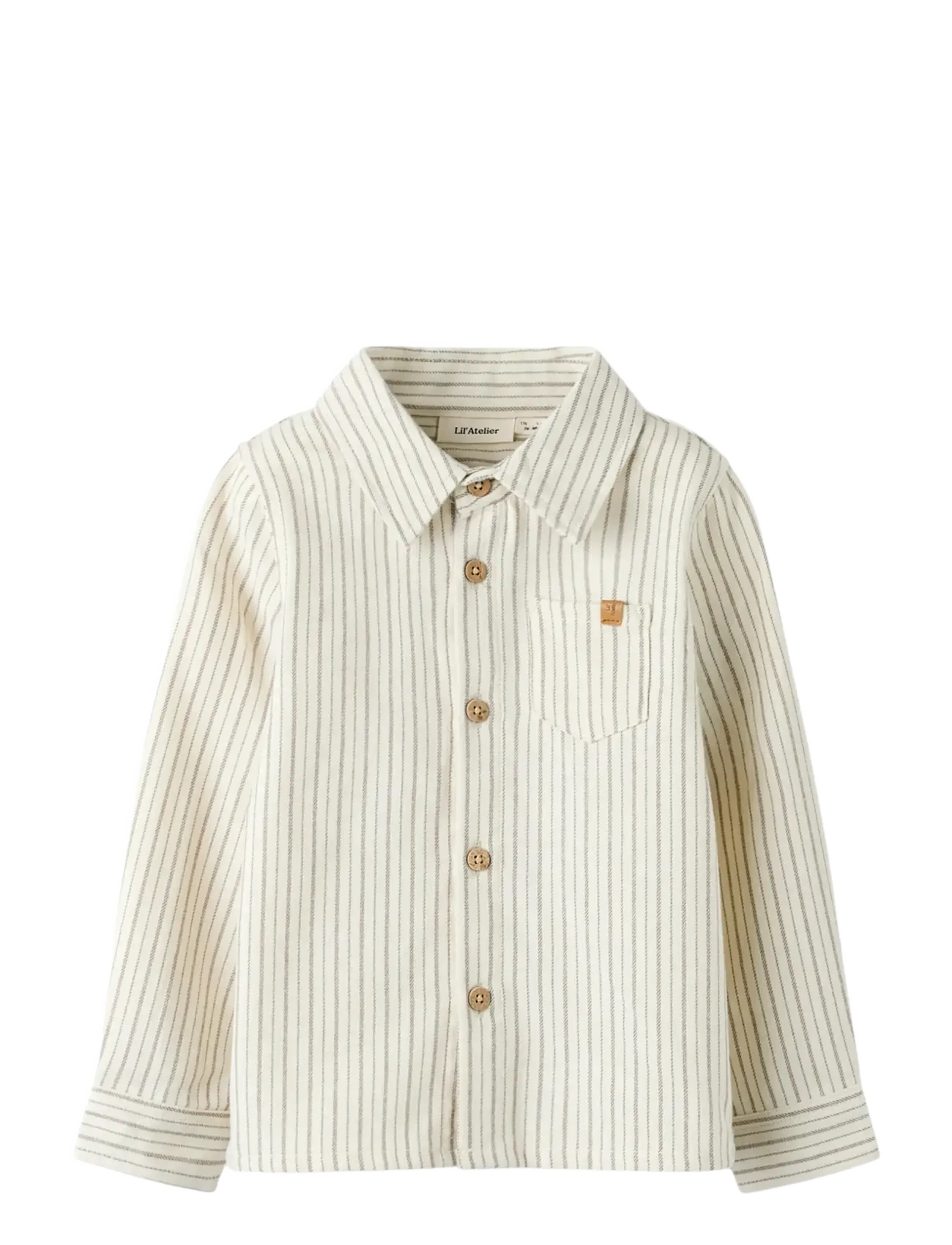 Lil'Atelier NMMFELIXO LS SHIRT LIL - Kampagne - TURTLEDOVE / cream