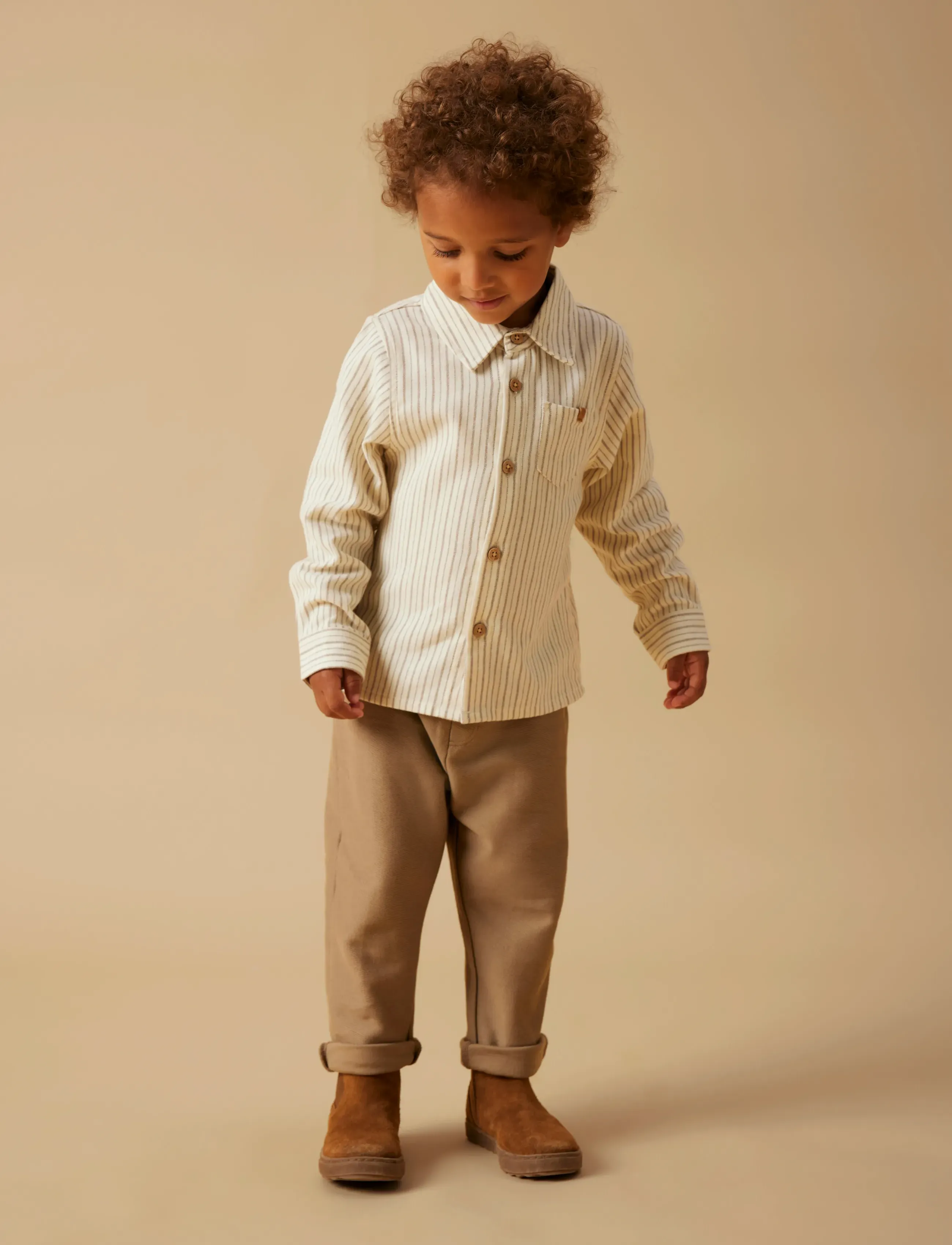 Lil'Atelier - NMMFELIXO LS SHIRT LIL - turtledove - 4
