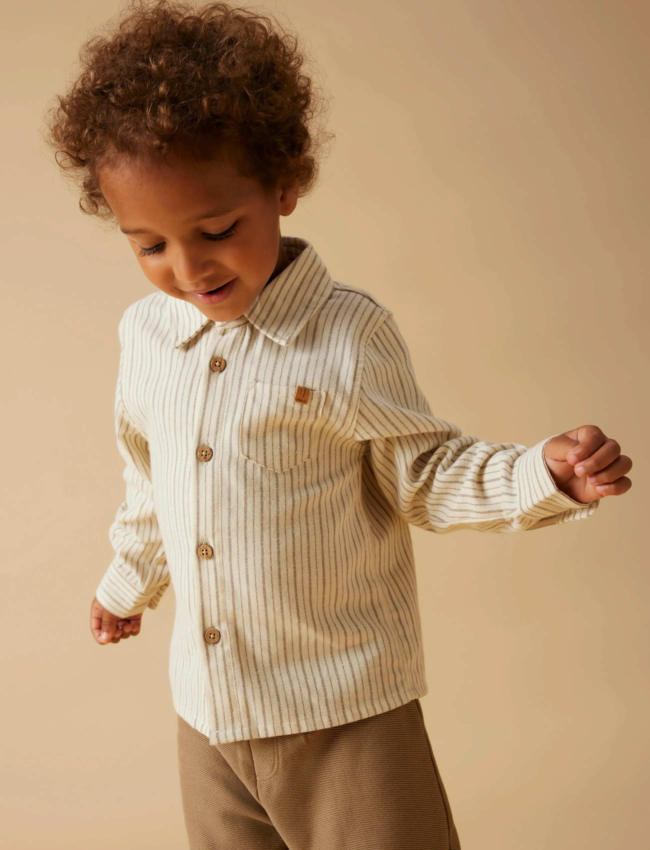 Lil'Atelier - NMMFELIXO LS SHIRT LIL - turtledove - 5