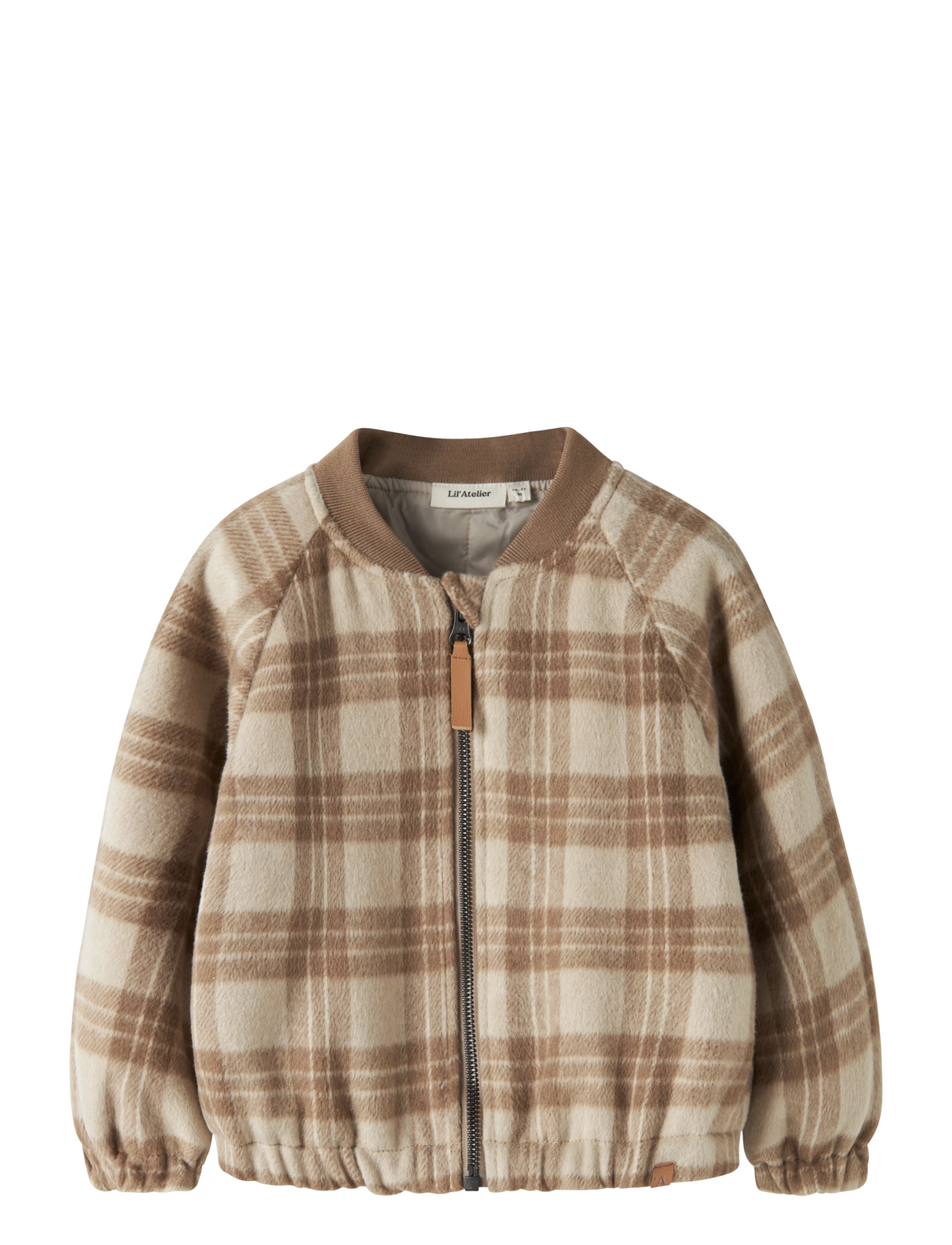 Lil'Atelier NMMNIMA BOMBER JACKET LIL - Bomberjacken - TWILL / beige