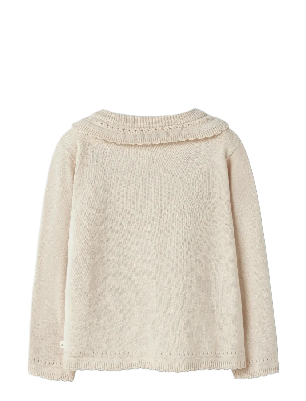 Lil'Atelier - NMFHAO LS KNIT CARD LIL - cardigans - coconut milk - 1