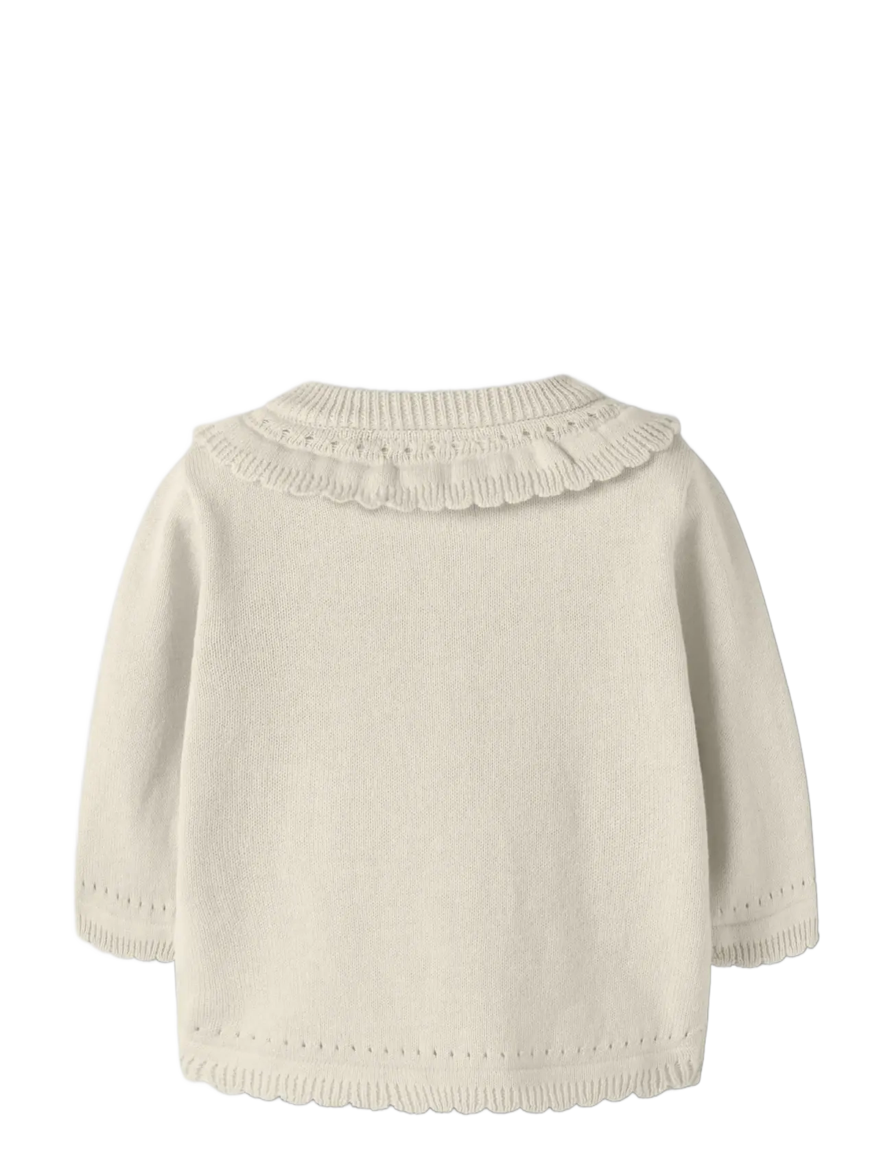 Lil'Atelier - NBFHAO LS KNIT CARD LIL - cardigans - coconut milk - 1