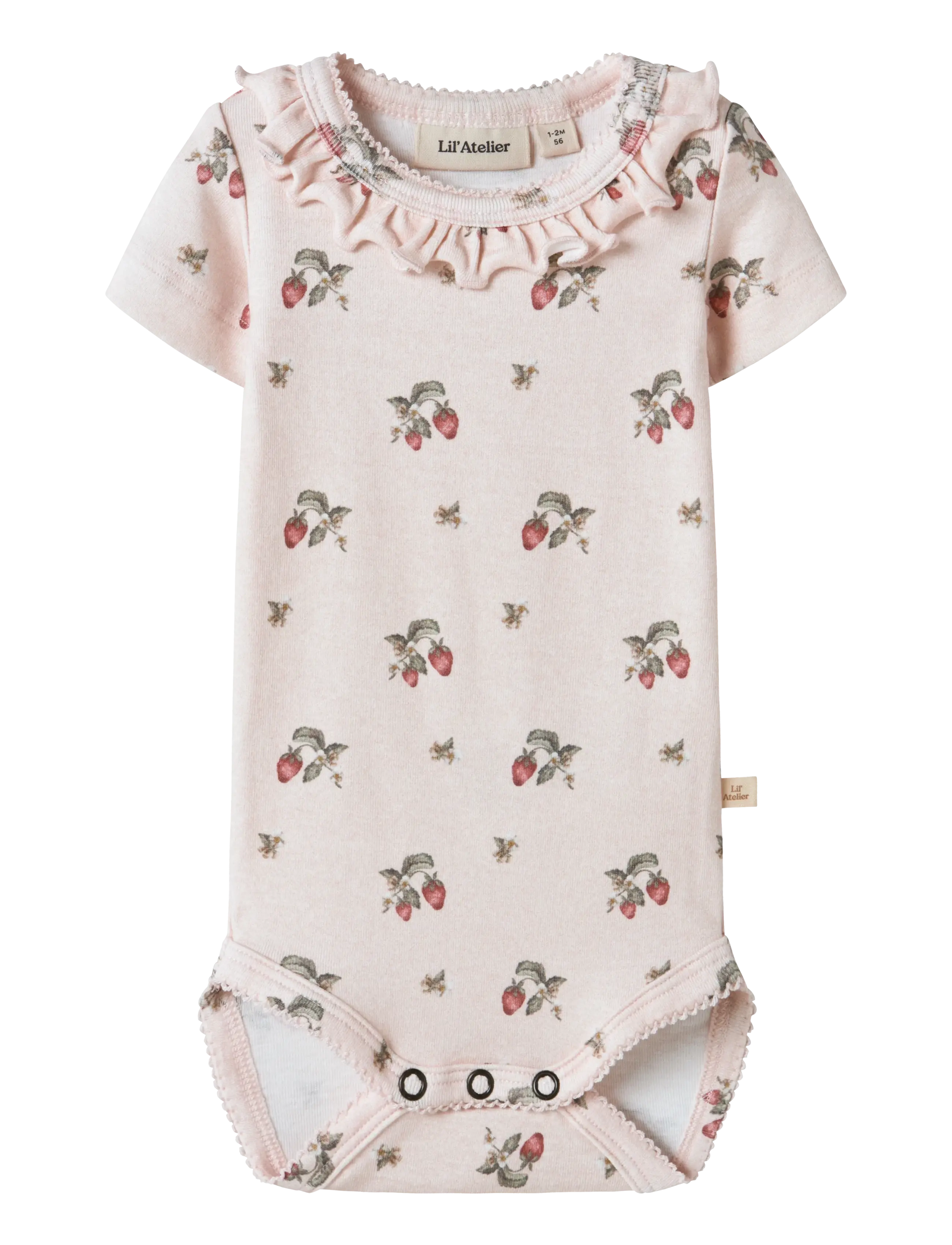 Lil'Atelier NBFGAYO SIO SS SLIM BODY LIL - Kortermede - MORGANITE / pink/rose