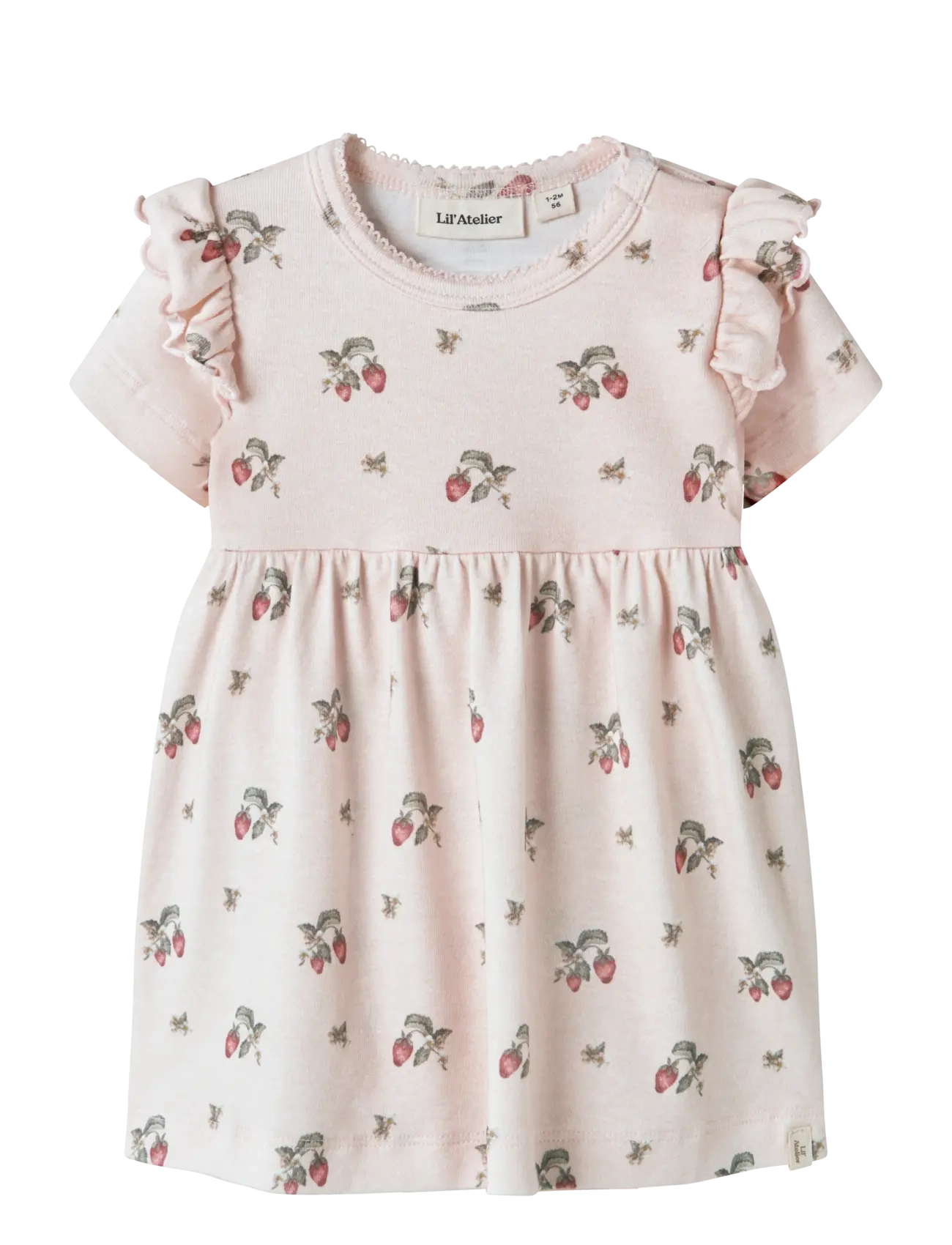 Lil'Atelier NBFGAYO SIN SS BODY DRESS LIL - Riided - MORGANITE / pink/rose