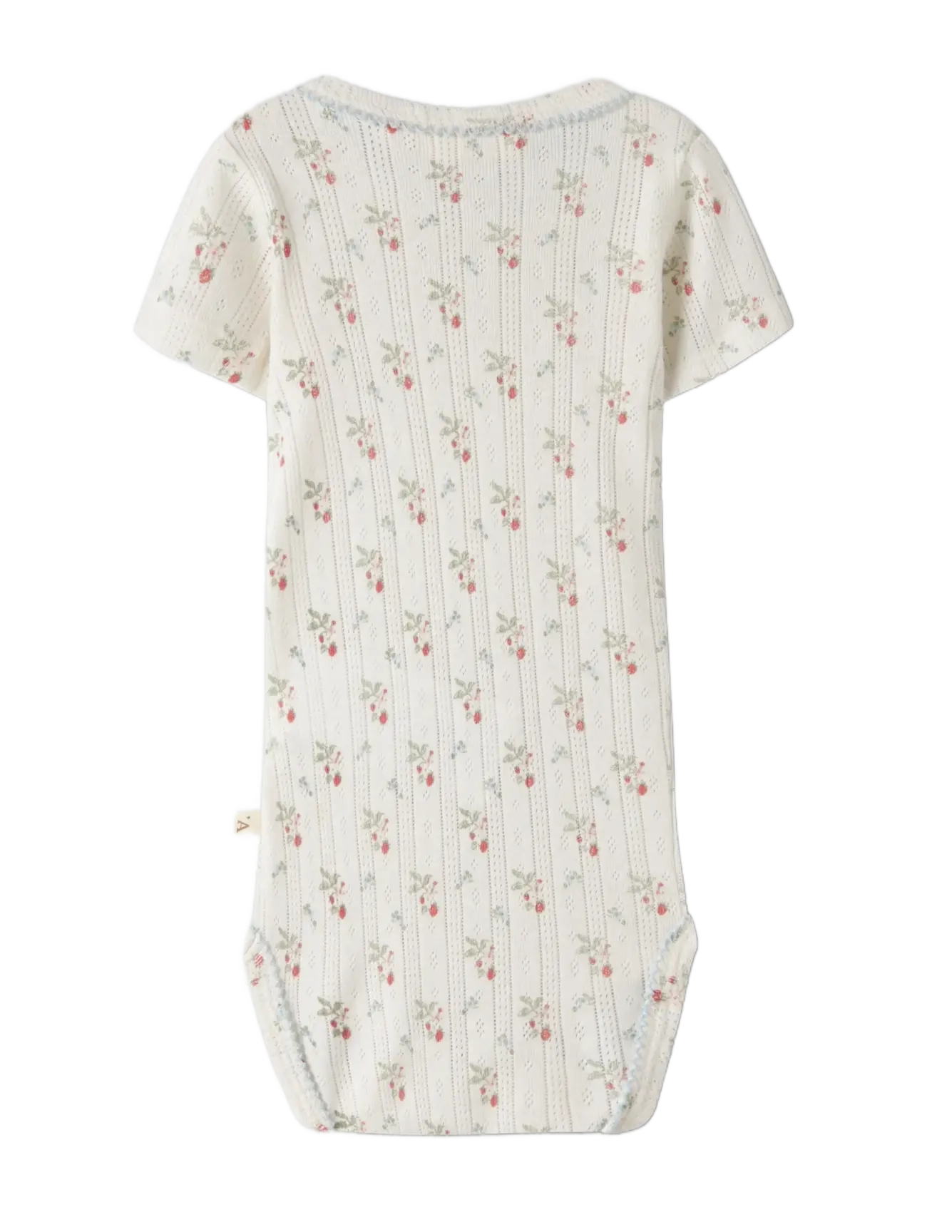 Lil'Atelier - NBFRACHELLO DUNA SS SLIM BODY LIL - kortærmede heldragter - coconut milk - 1