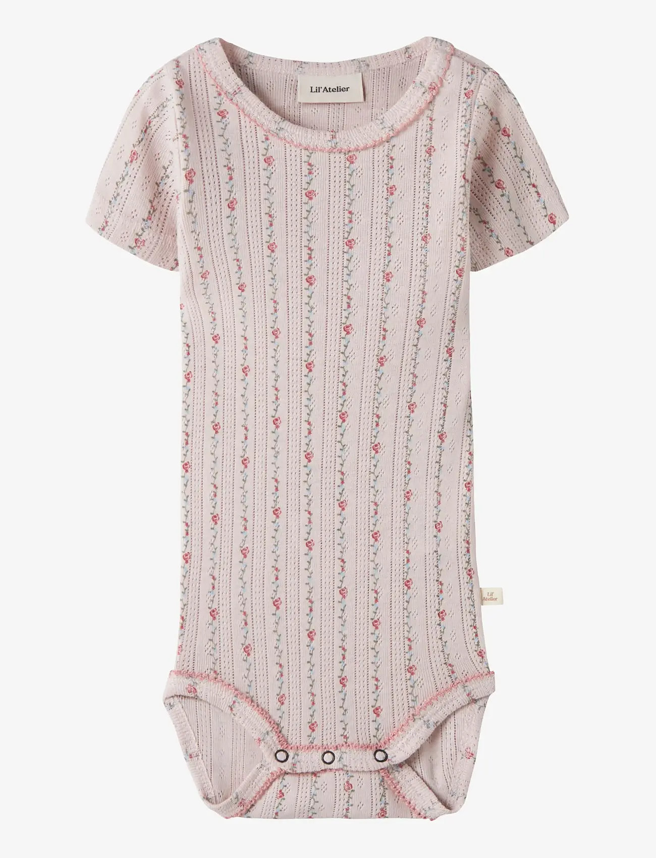 Lil'Atelier - NBFRACHELLO DUNA SS SLIM BODY LIL - lühikeste varrukatega - morganite - 0