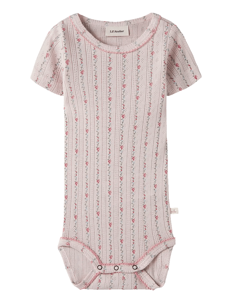 Lil'Atelier - NBFRACHELLO DUNA SS SLIM BODY LIL - lühikeste varrukatega - morganite - 0