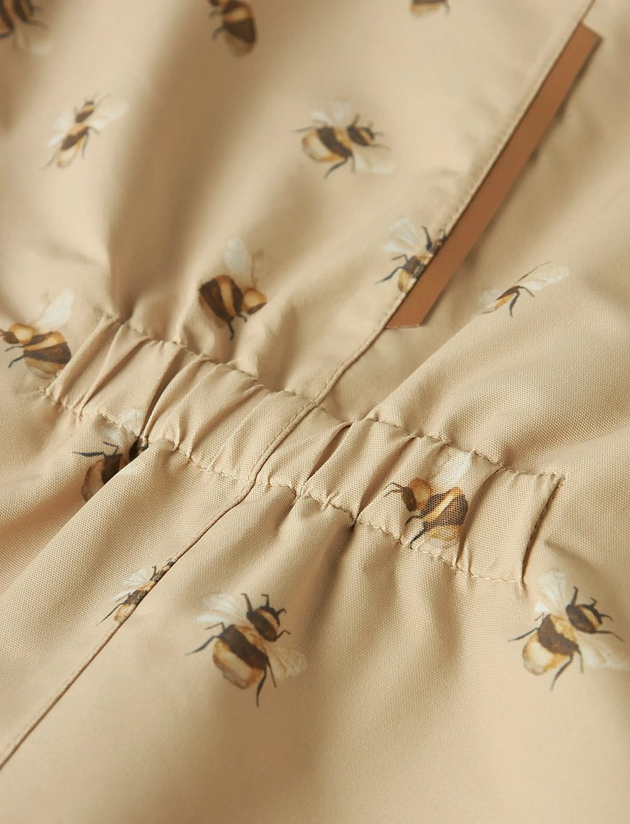 Lil'Atelier - NMNLAMINT SUIT AOP FO LIL - regndragter - safari - 3