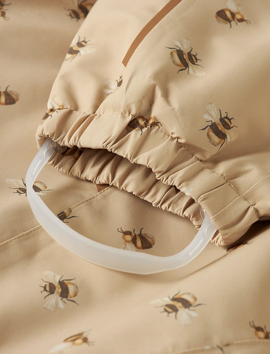 Lil'Atelier - NMNLAMINT SUIT AOP FO LIL - regndragter - safari - 4