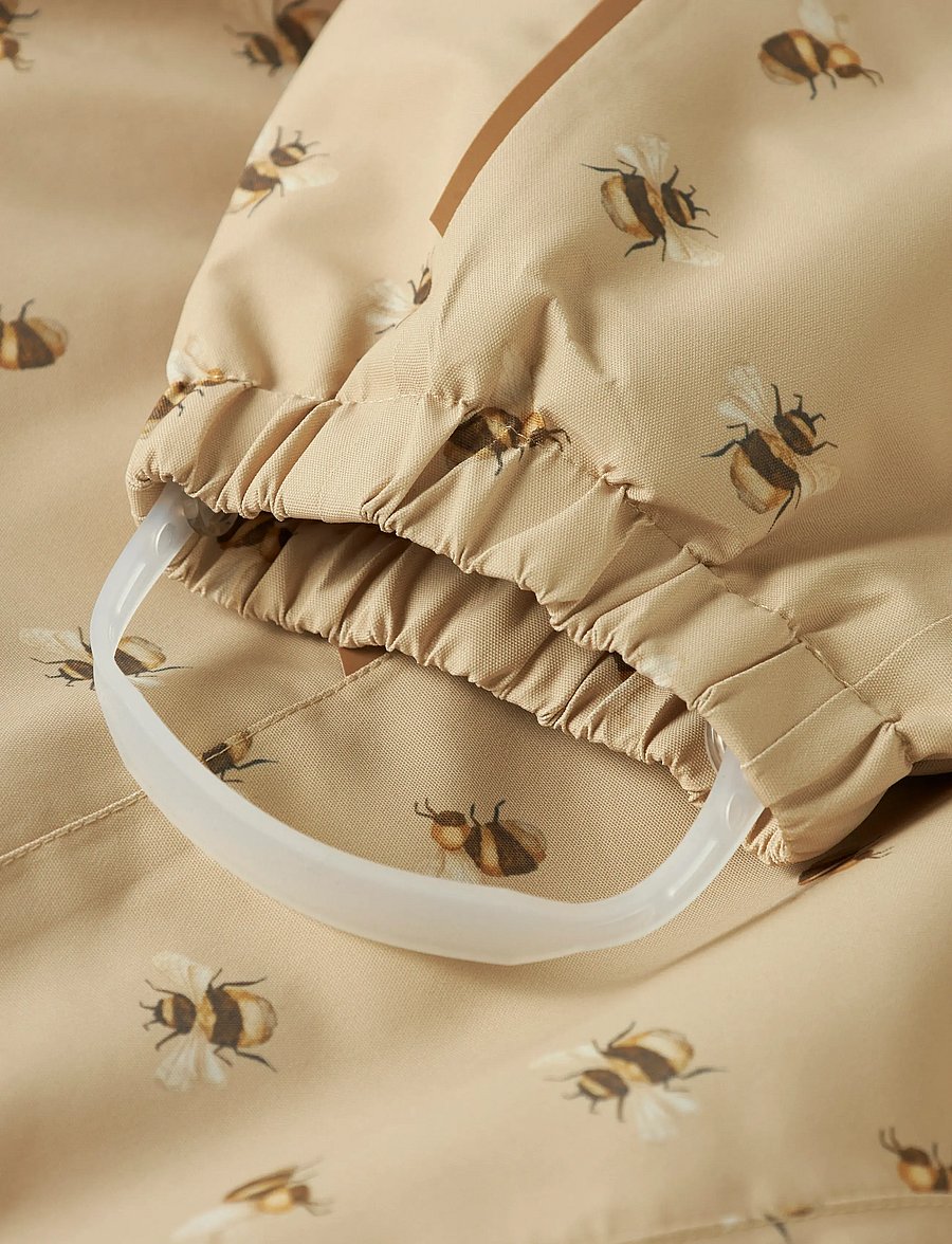Lil'Atelier - NMNLAMINT SUIT AOP FO LIL - regndragter - safari - 4