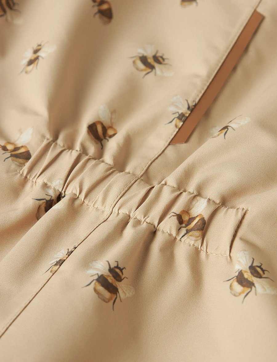 Lil'Atelier - NMNLAMINT SUIT AOP FO LIL - regndragter - safari - 5